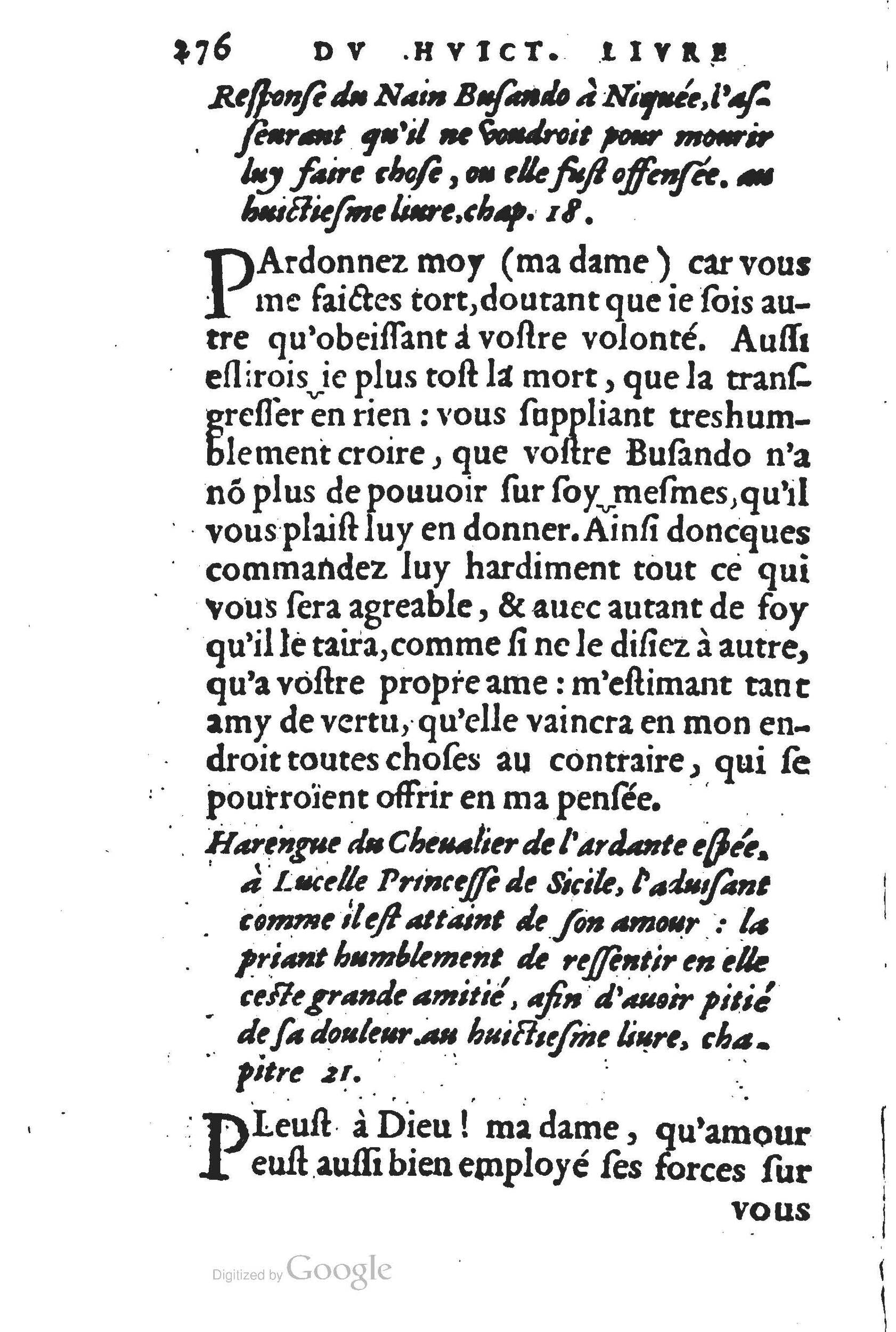 1560 - Jean d’Ogerolles et Gabriel Cotier Lyon - Trésor des Amadis - BSB Munich