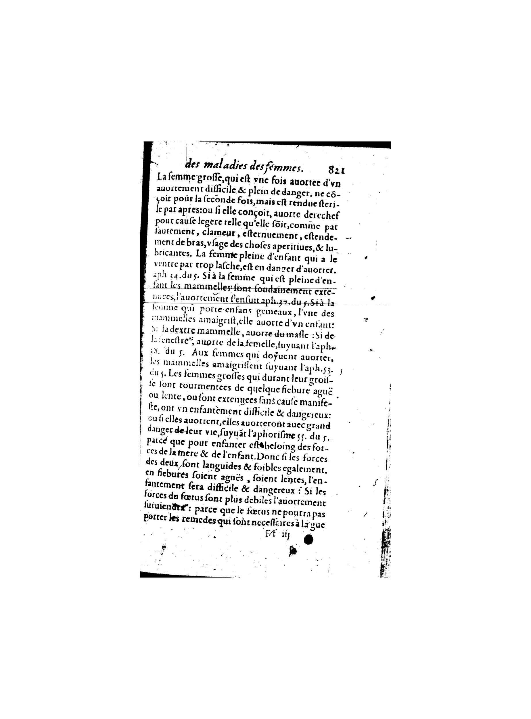 1587 - Jacques du Puis - Trésor des remèdes secrets pour les maladies des femmes - BnF