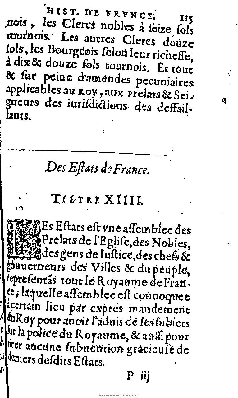 1603 - Galiot Corrozet - Trésor des histoires de France - Michigan
