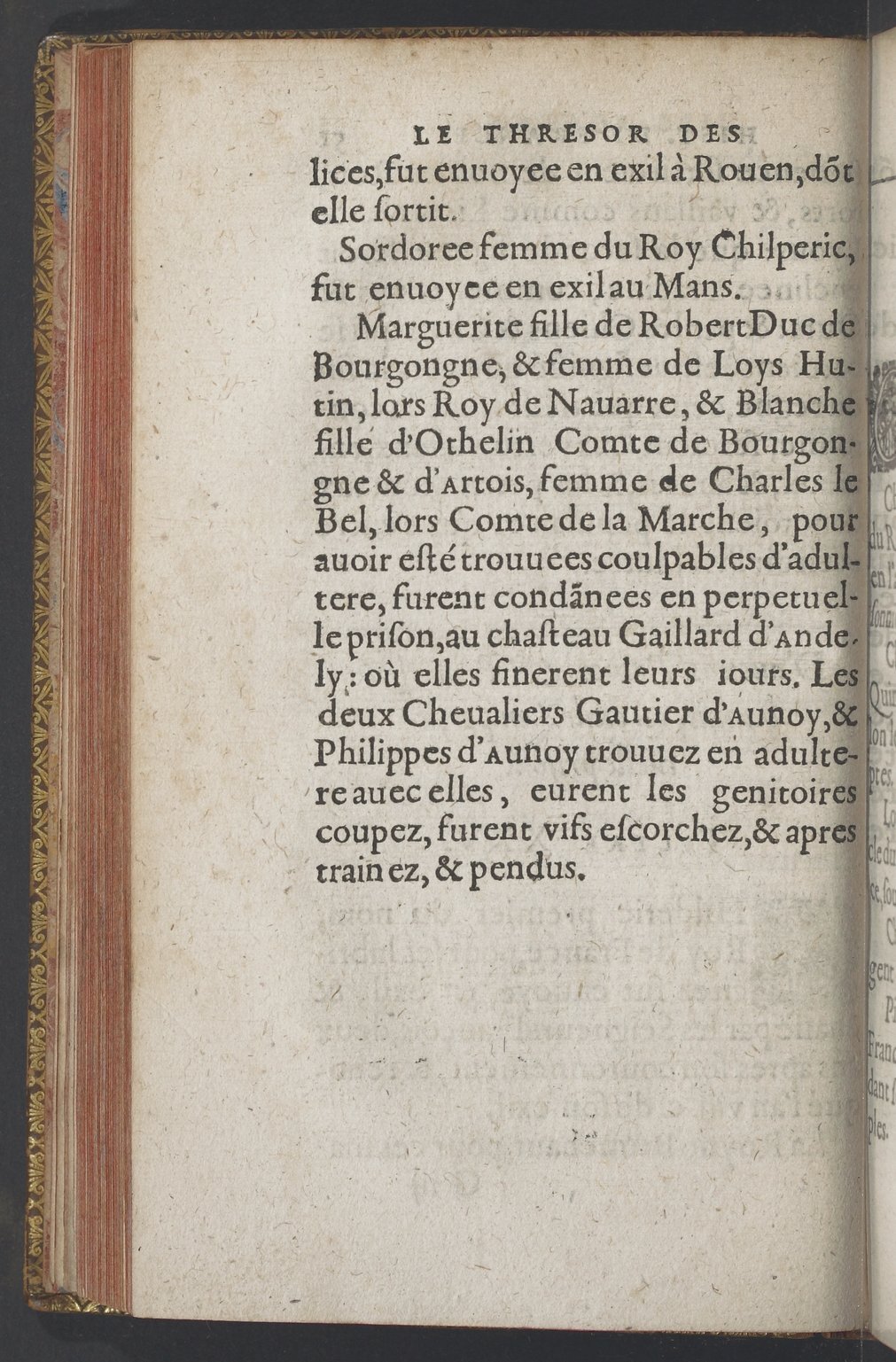 1603 - Galiot Corrozet - Trésor des histoires de France - BnF Tolbiac