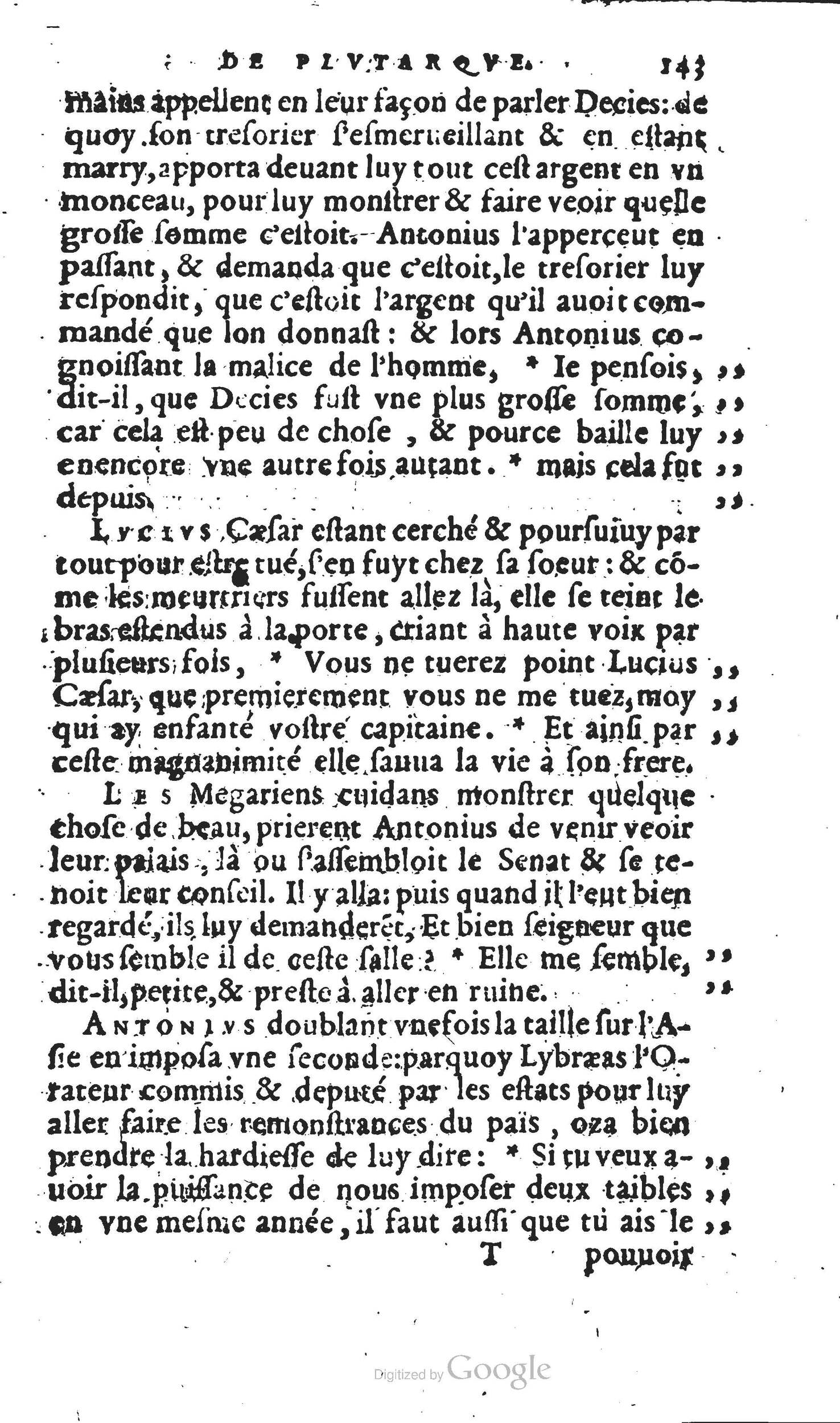 1567 - Willem Silvius - Trésor des vies de Plutarque - Anvers Musée Plantin-Moretus 1567 - Willem Silvius - Trésor des vies de Plutarque - Anvers Musée Plantin-Moretus