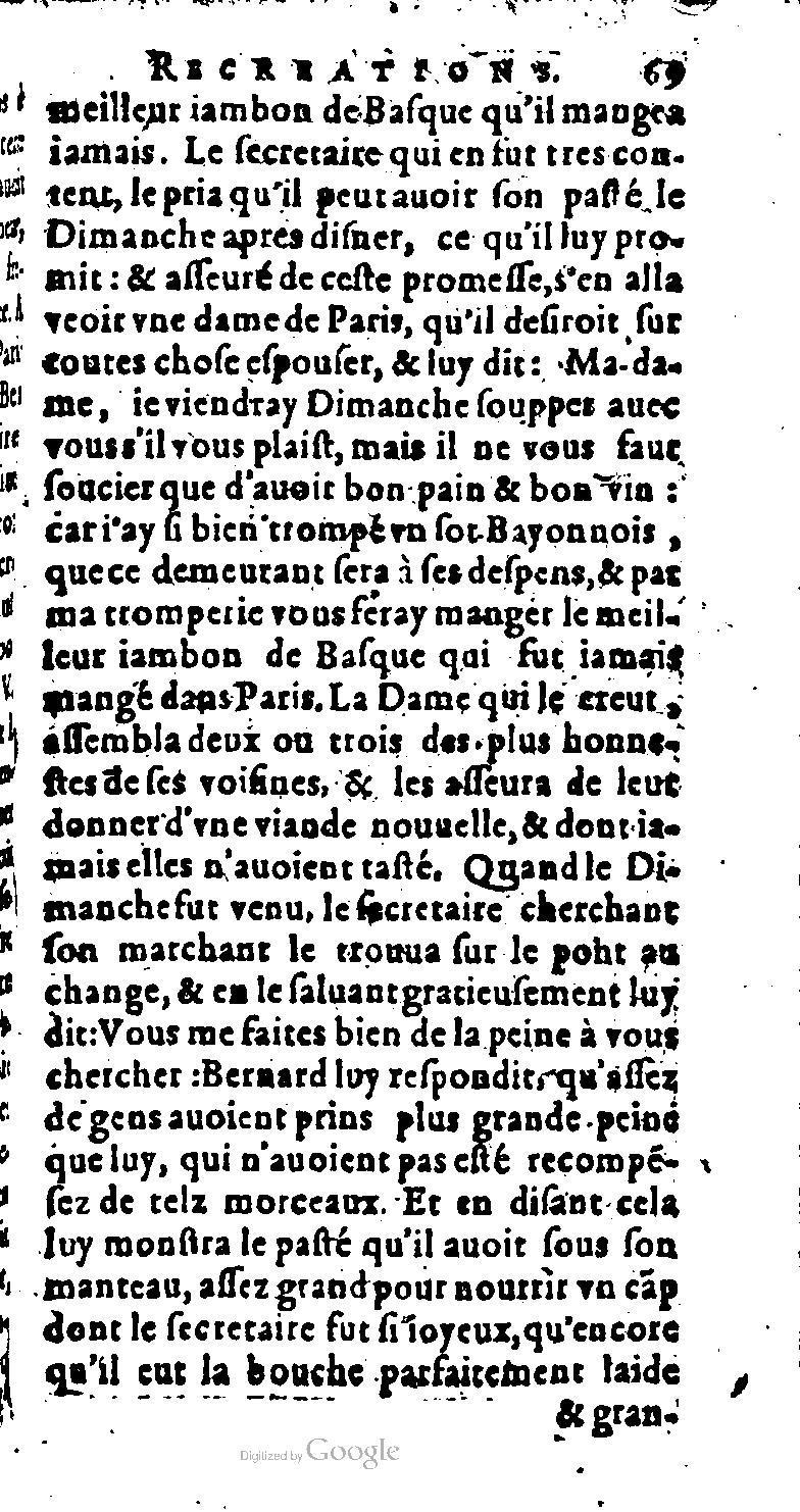 1616 - Balthazar Bellère - Trésor des récréations - NK ČR Prague