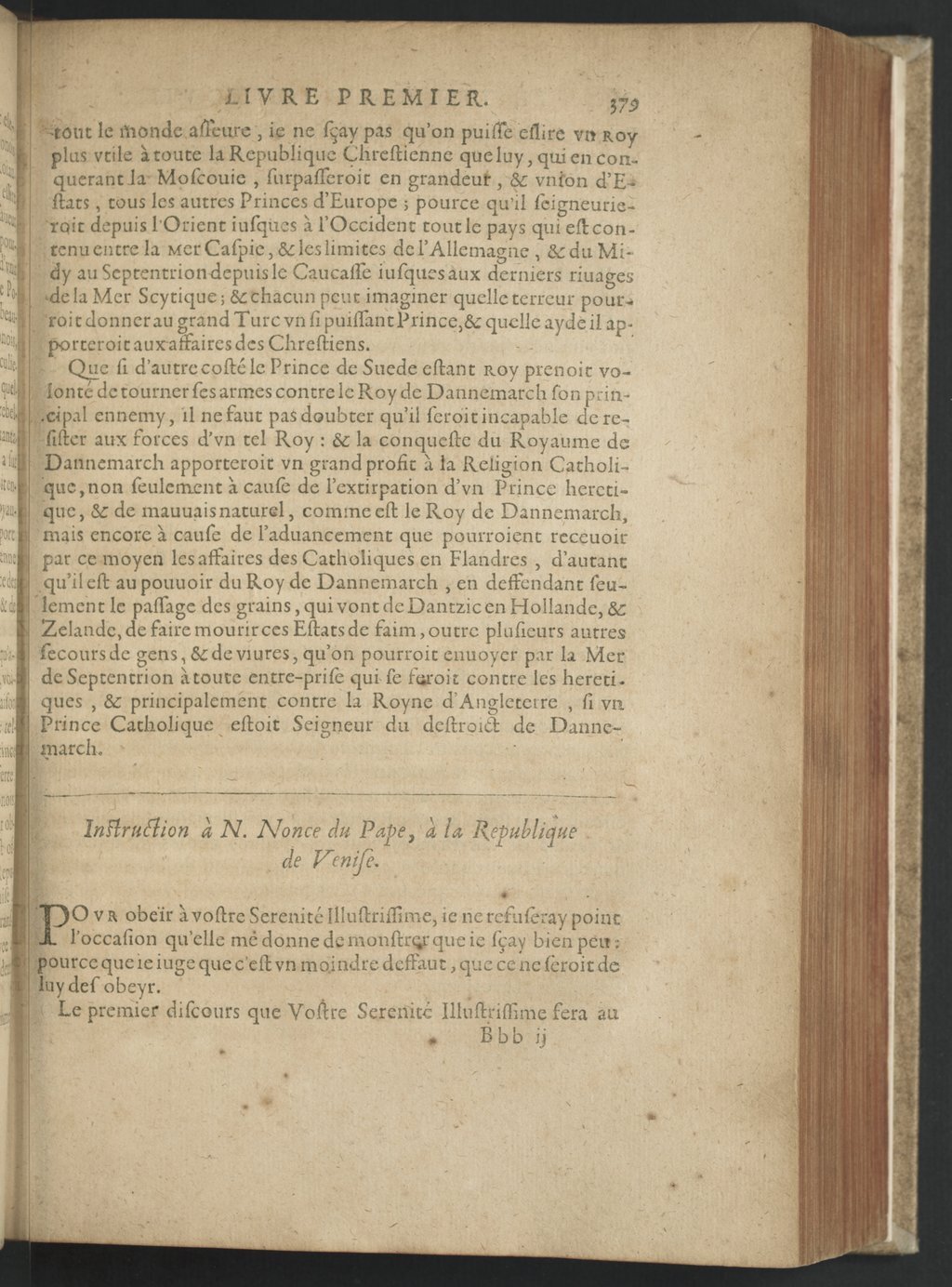 1608 - Nicolas Du Fossé - Trésor politique - BnF Tolbiac