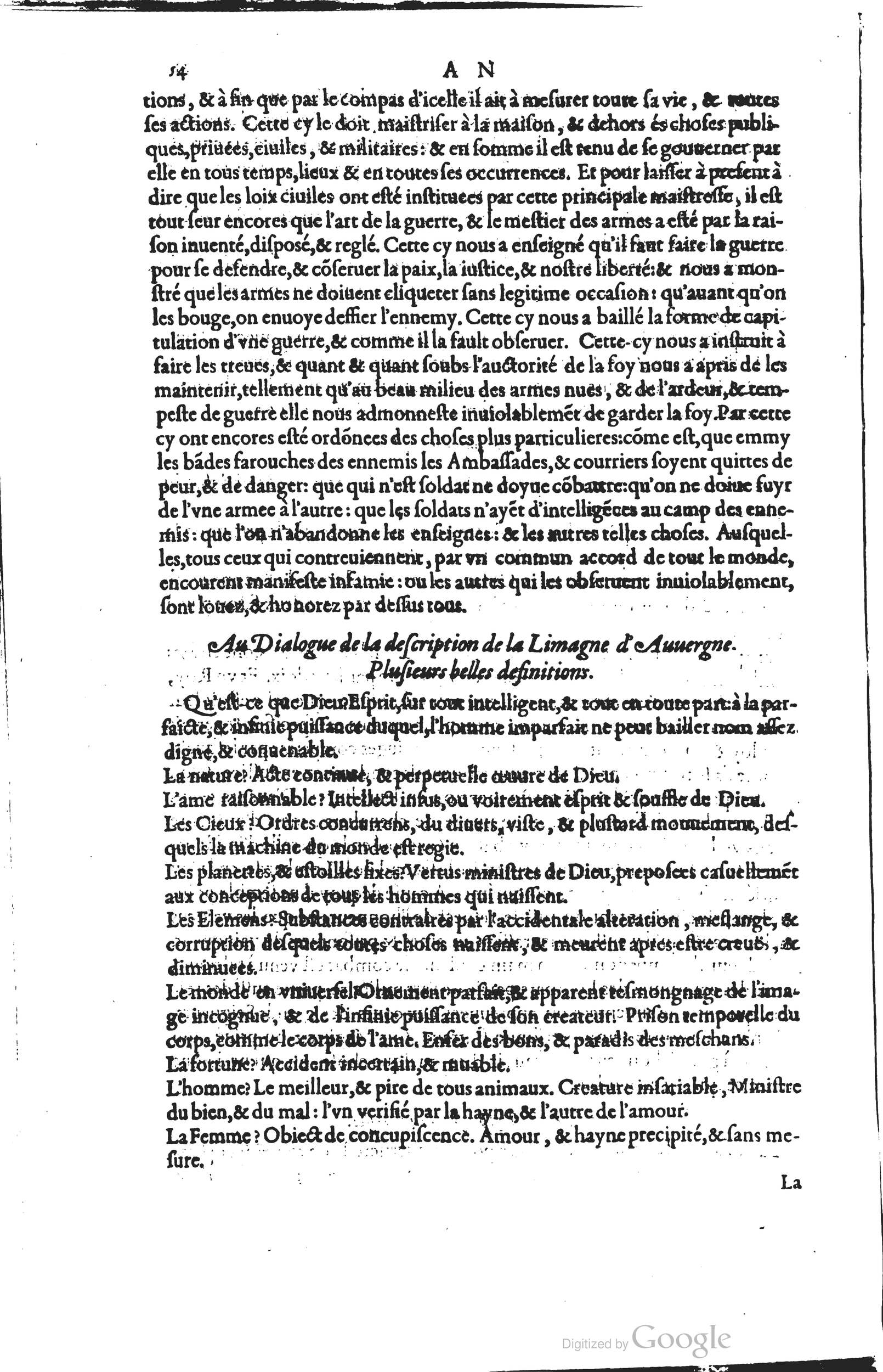 1585 - Barthélemy Honorat - Bibliothèques françaises - BSB Munich