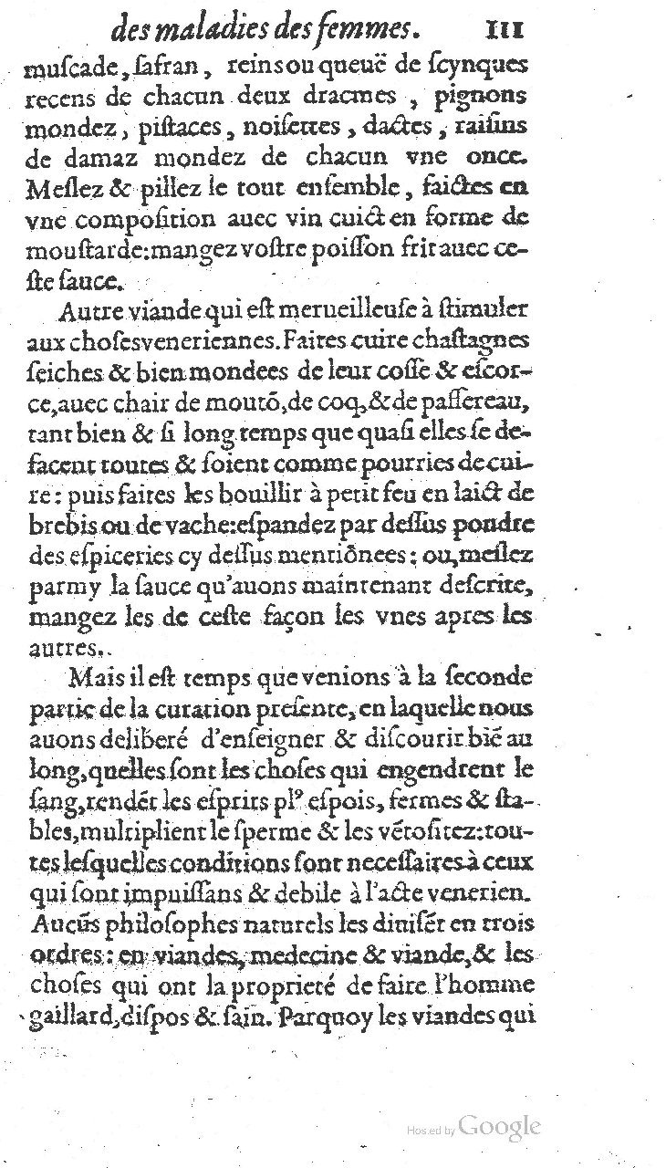 1585 - Jacques du Puis - Trésor des remèdes secrets pour les maladies des femmes - BnF