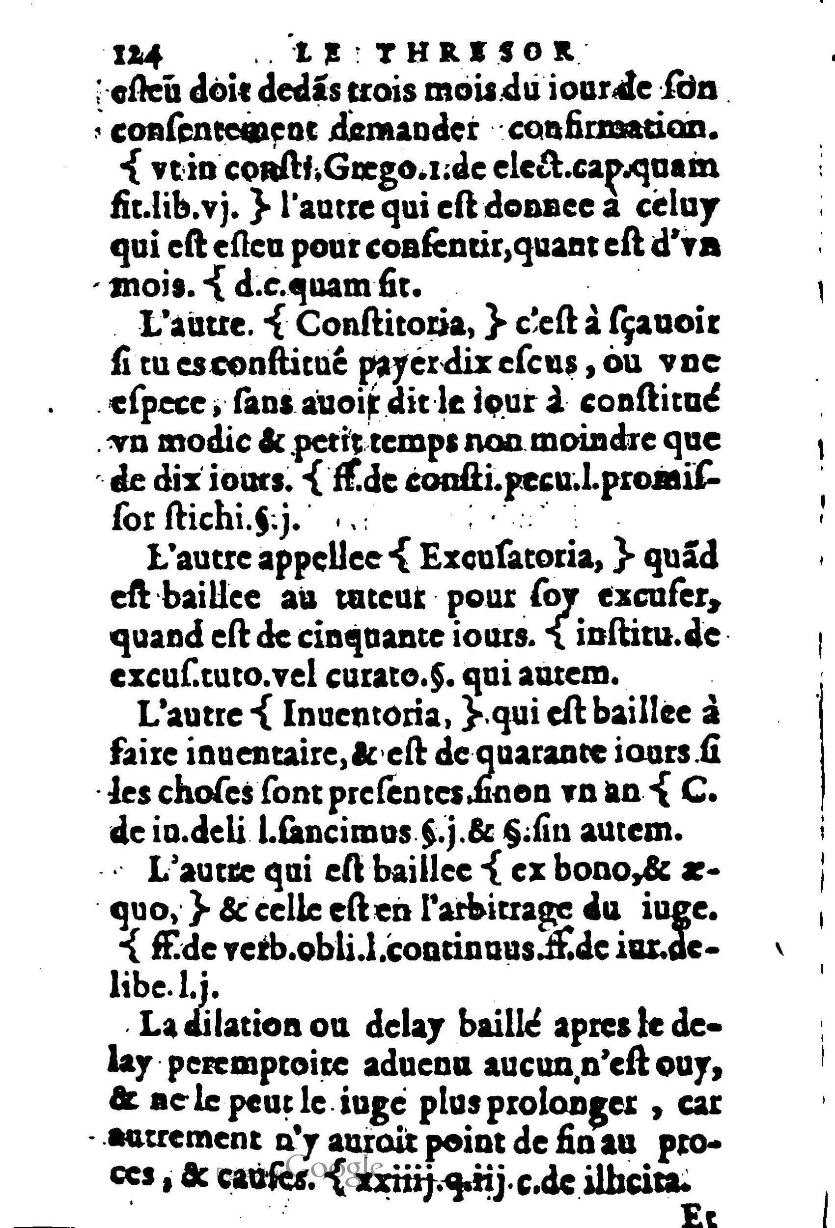 1605 - Pierre Rigaud - Trésor de pratique pour les juges - BM Lyon 1605 - Pierre Rigaud - Trésor de pratique pour les juges - BM Lyon