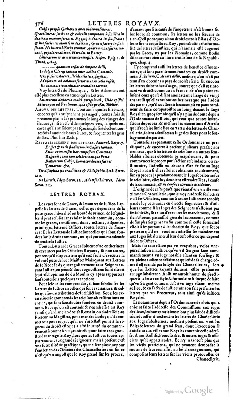 1629 - Veuve Nicolas Buon - Trésor du droit français (29620 T. 2) - BM Lyon