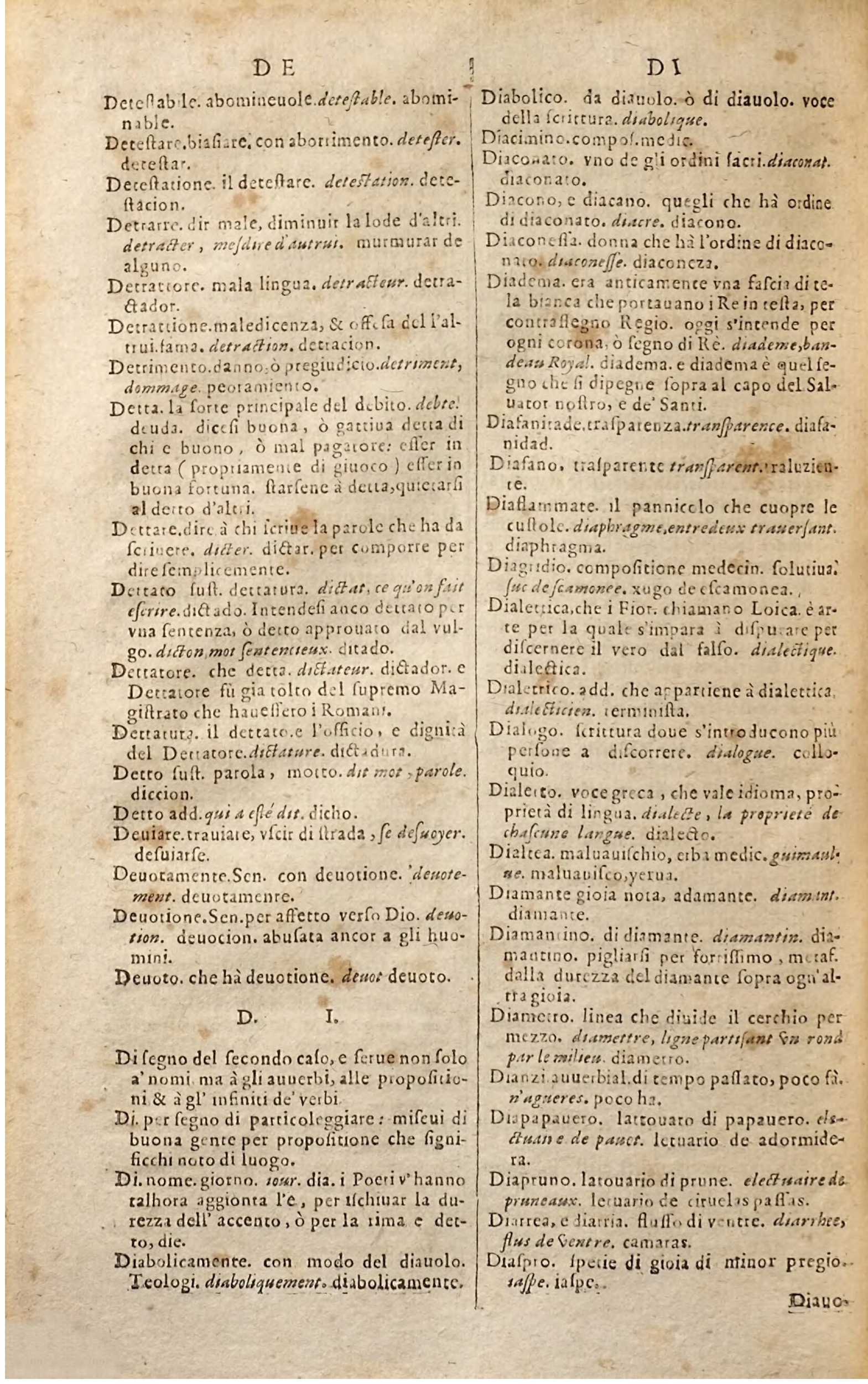 1627 - Jacques Crespin - Trésor des trois langues (Troisième partie) - Regensburg
