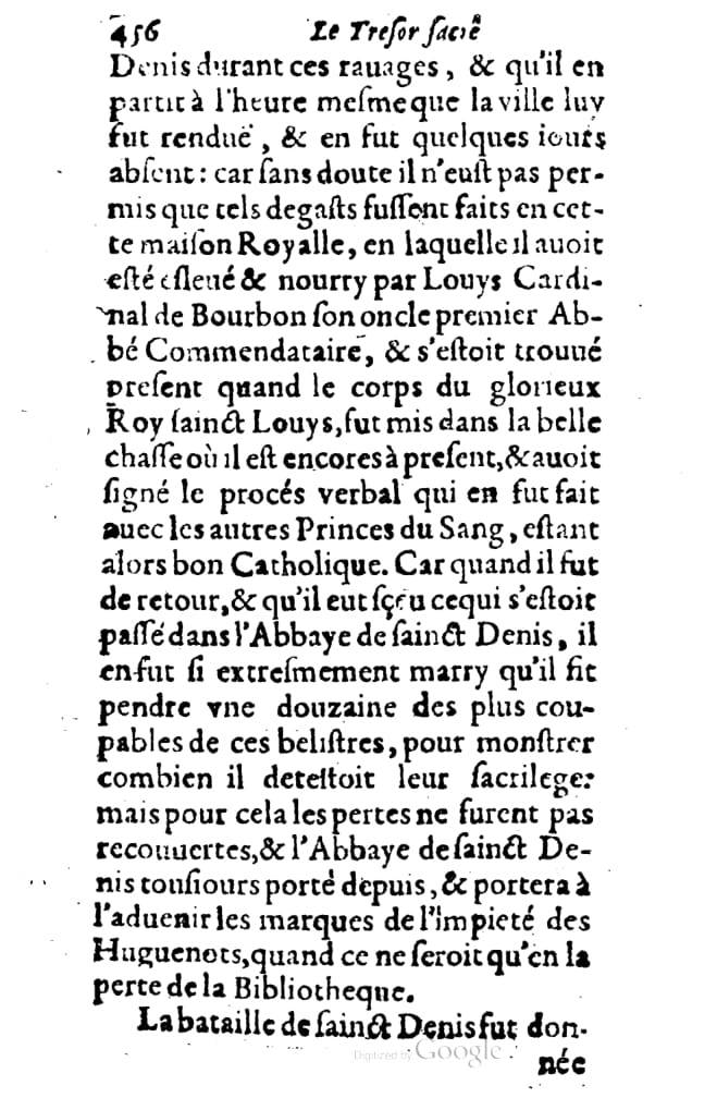 1636 - Jean Billaine - Trésor sacré ou inventaire des saintes reliques - British Library