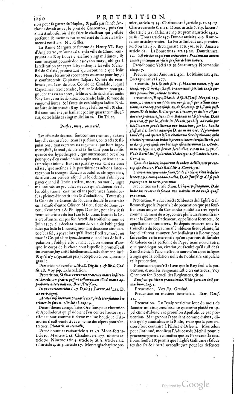 1629 - Veuve Nicolas Buon - Trésor du droit français (29620 T. 2) - BM Lyon