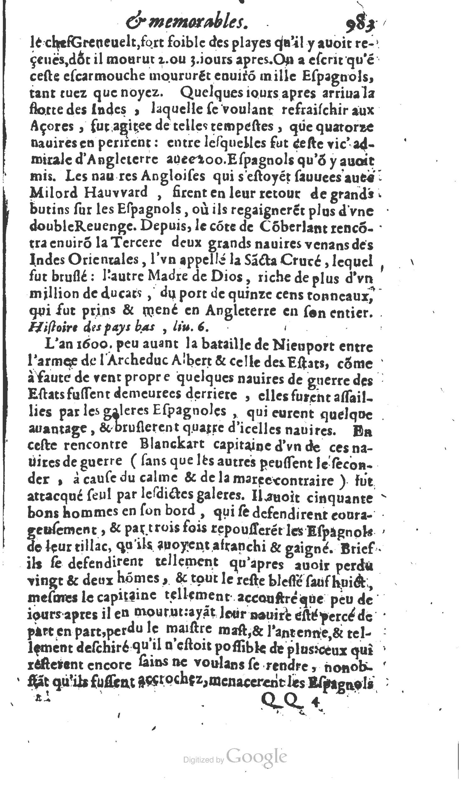 1610 - Paul Marceau - Trésor d’histoires admirables et mémorables - Princeton 1610 - Paul Marceau - Trésor d’histoires admirables et mémorables - Princeton
