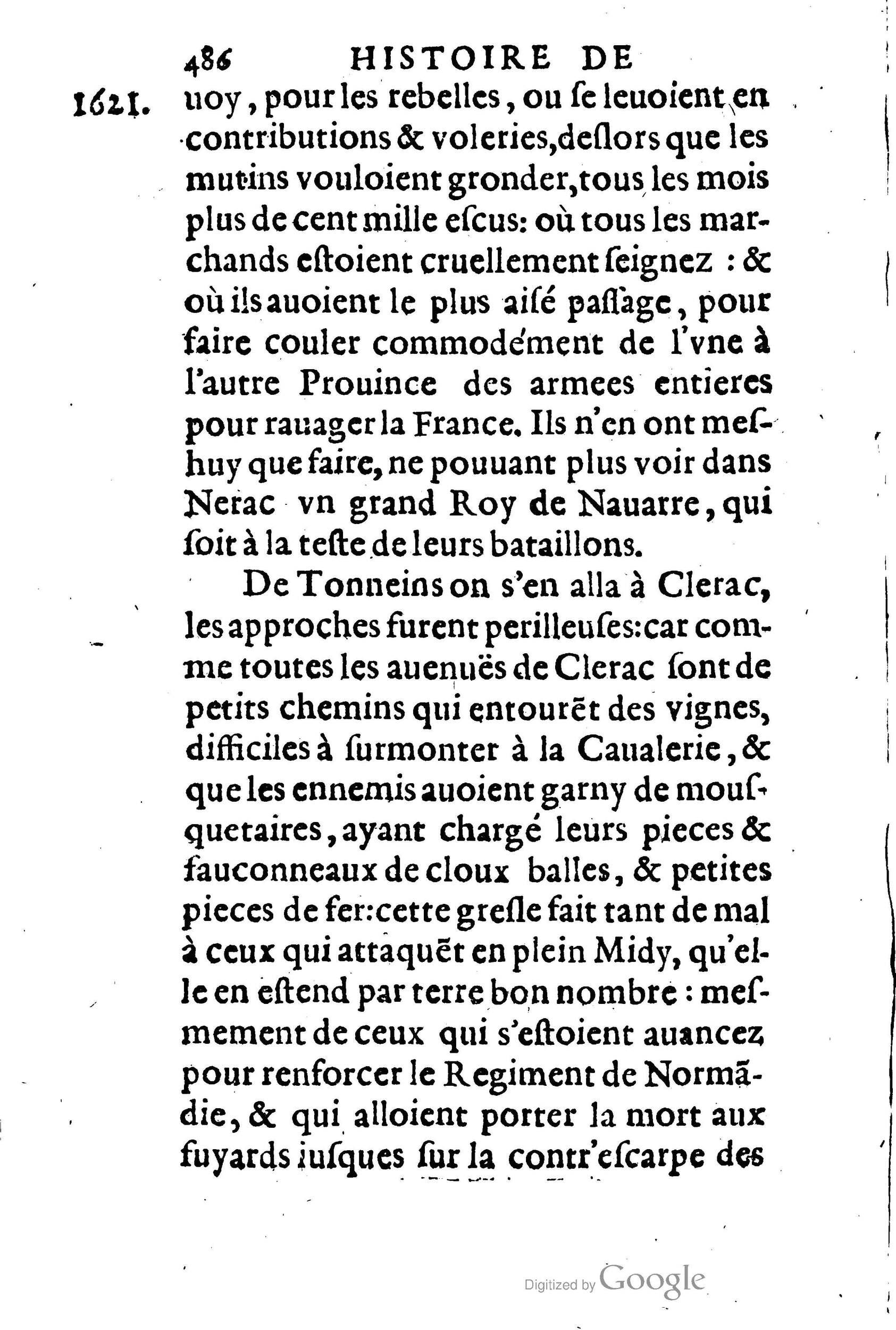 1623 - Joseph Bouillerot - Trésor de l’histoire générale de notre temps - BM Lyon