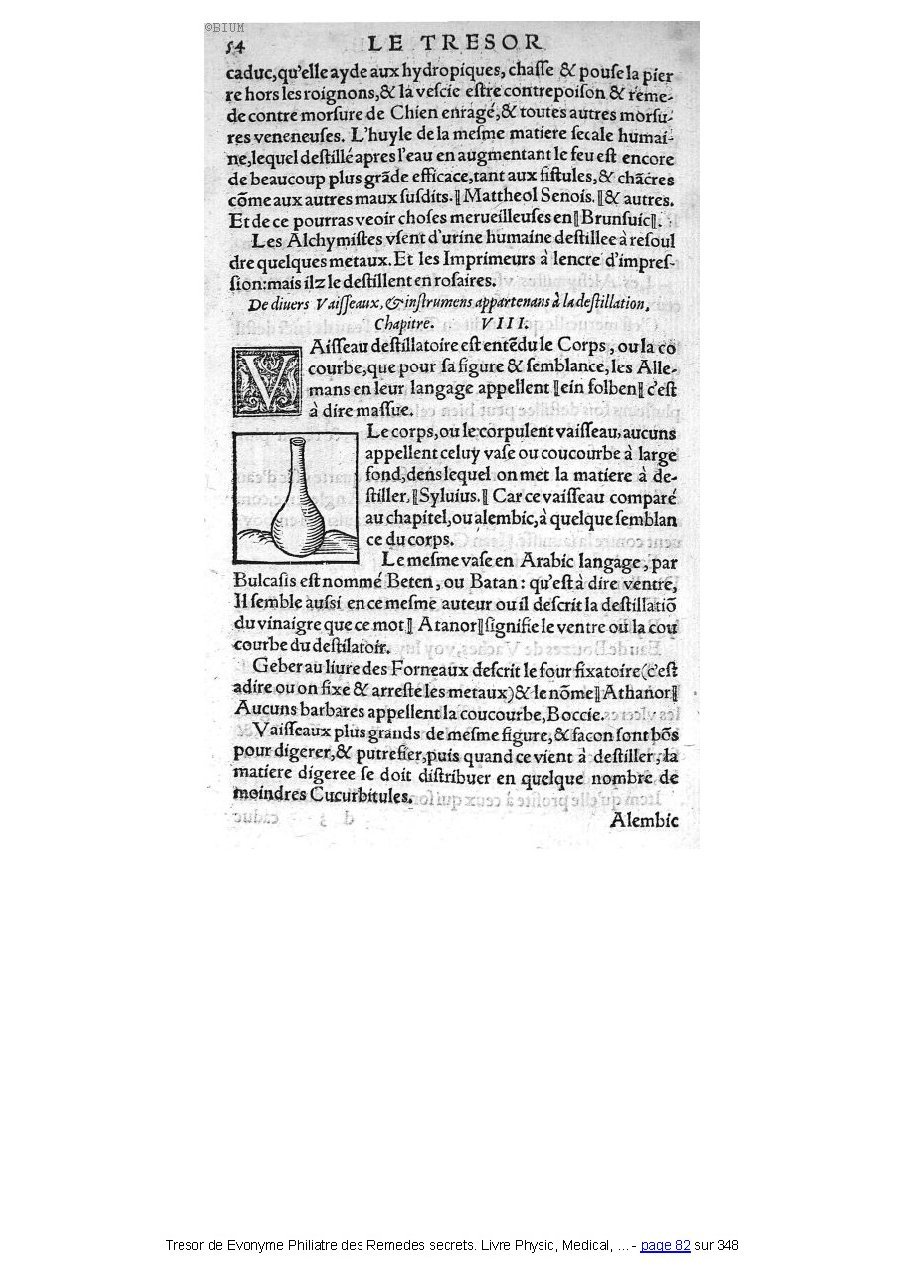 1555 - Balthazar Arnoullet - Trésor d’Évonyme Philiatre - Université Paris Cité