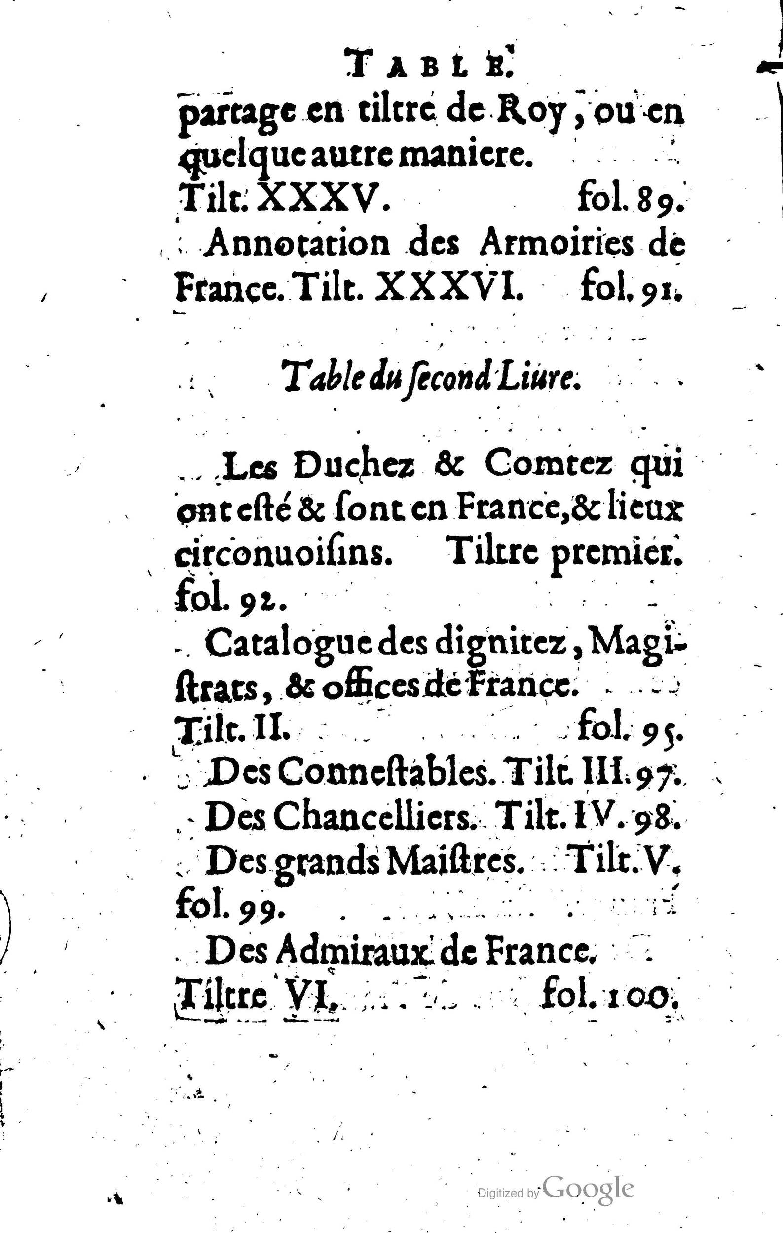 1619 - Jean Corrozet - Trésor des histoires de France - Anvers Musée Plantin-Moretus