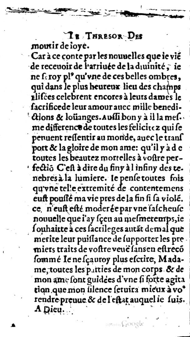 1624 - Nicolas Oudot - Trésor des lettres douces et amoureuses - BNC Florence
