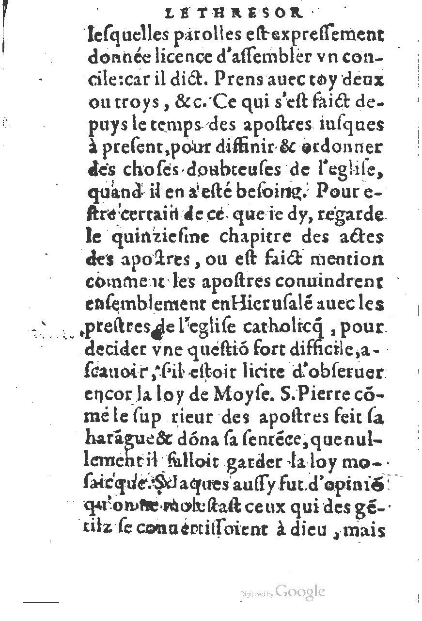1578 - Jean de Bordeaux - Trésor de l’Église catholique - BM Lyon 1578 - Jean de Bordeaux - Trésor de l’Église catholique - BM Lyon