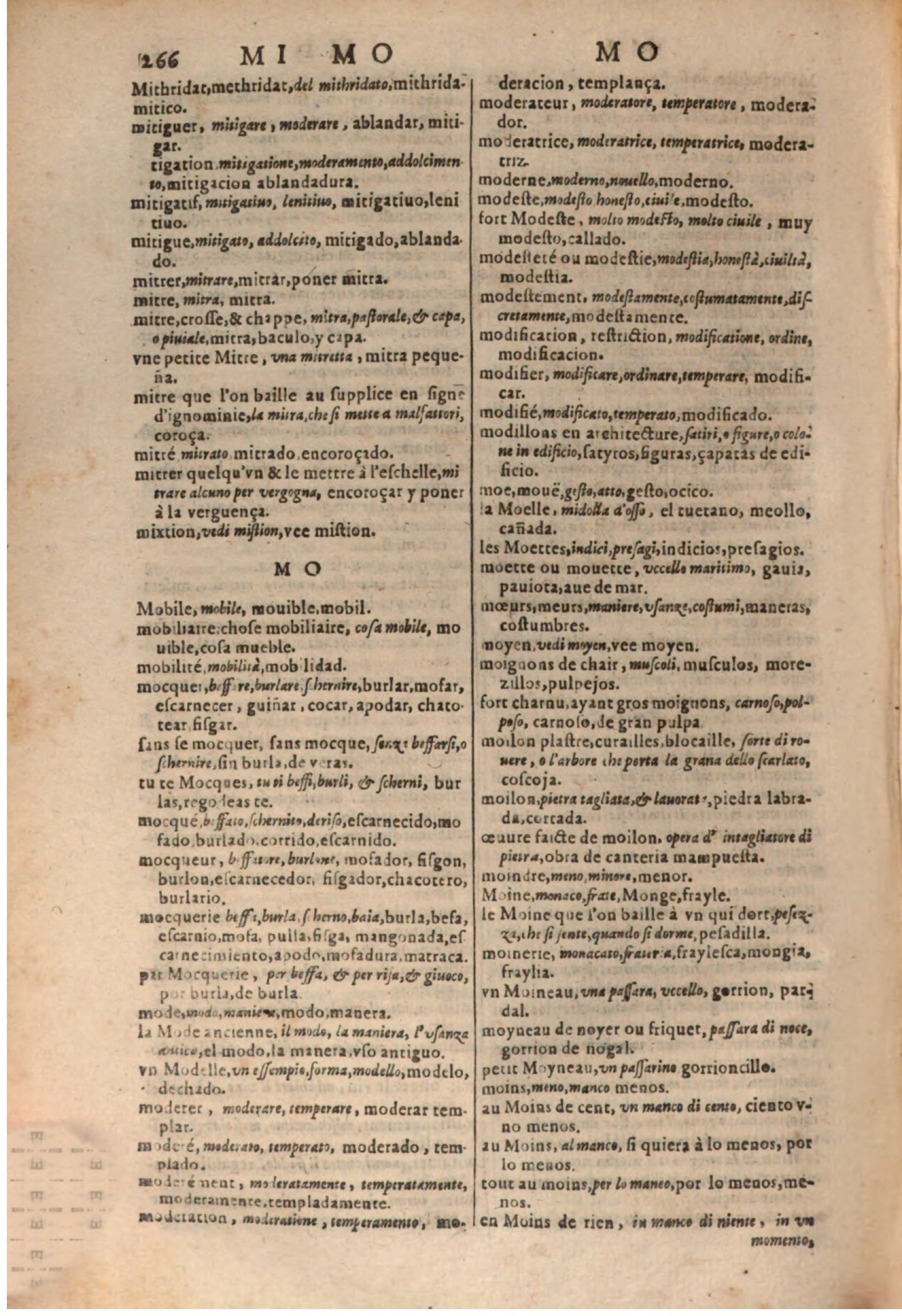 1637 - Jacques Crespin - Trésor des trois langues (Trois parties) - BSB Munich 1637 - Jacques Crespin - Trésor des trois langues (Trois parties) - BSB Munich