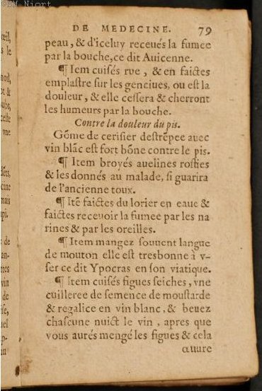 1586 - Benoît Rigaud - Trésor des fleurs et secrets de médecine - Université Paris Cité