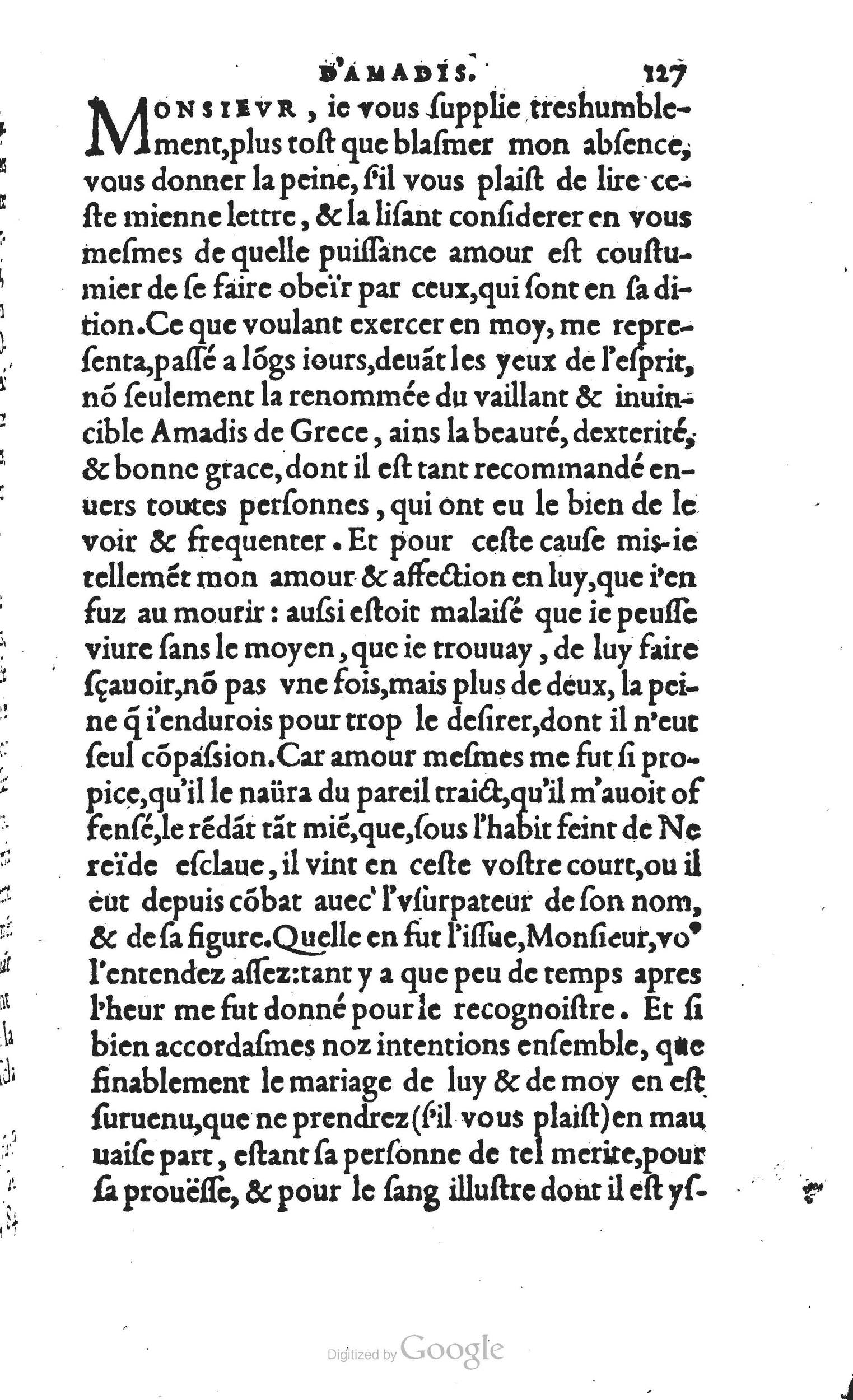 1560 - Vincent Sertenas et Gilles Robinot - Trésor des Amadis - British Library 1560 - Vincent Sertenas et Gilles Robinot - Trésor des Amadis - British Library