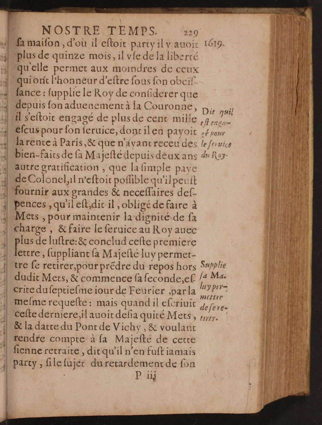 1626 - Joseph Bouillerot - Trésor de l’histoire générale de notre temps - BnF Arsenal