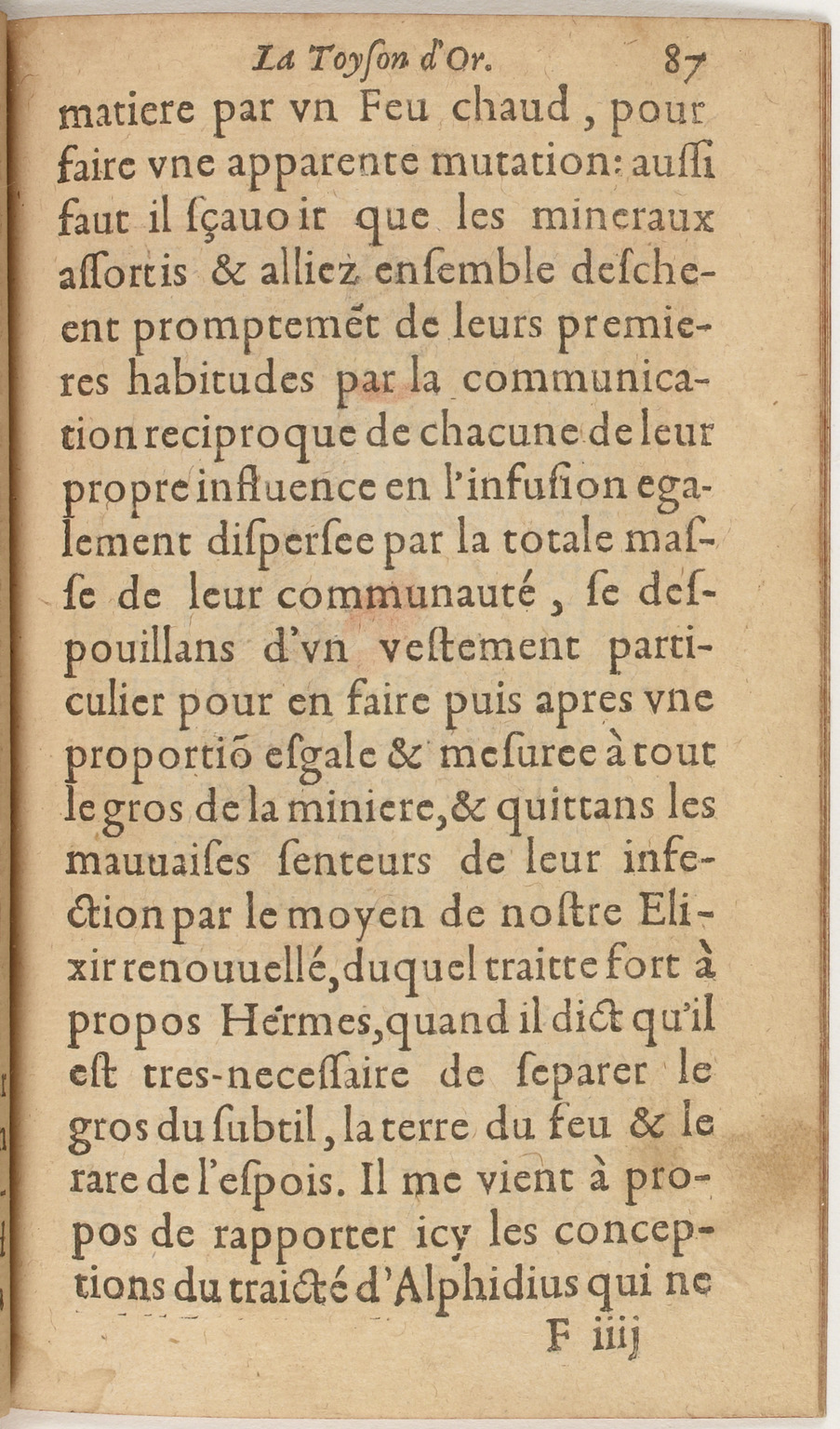 1612 - Charles Sevestre - Toison d’or ou la fleur des Trésors - BnF
