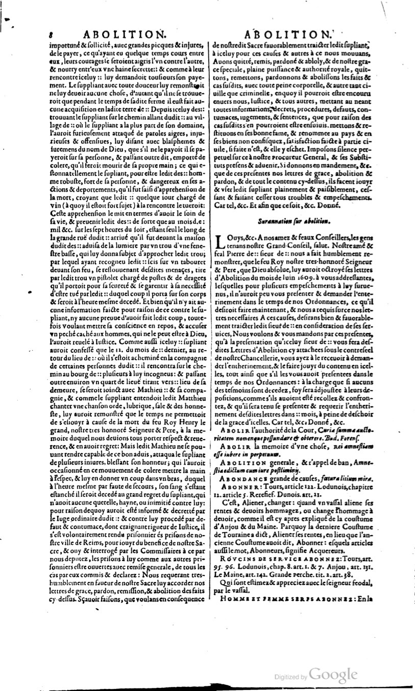 1629 - Veuve Nicolas Buon - Trésor du droit français (29620 T. 1) - BM Lyon