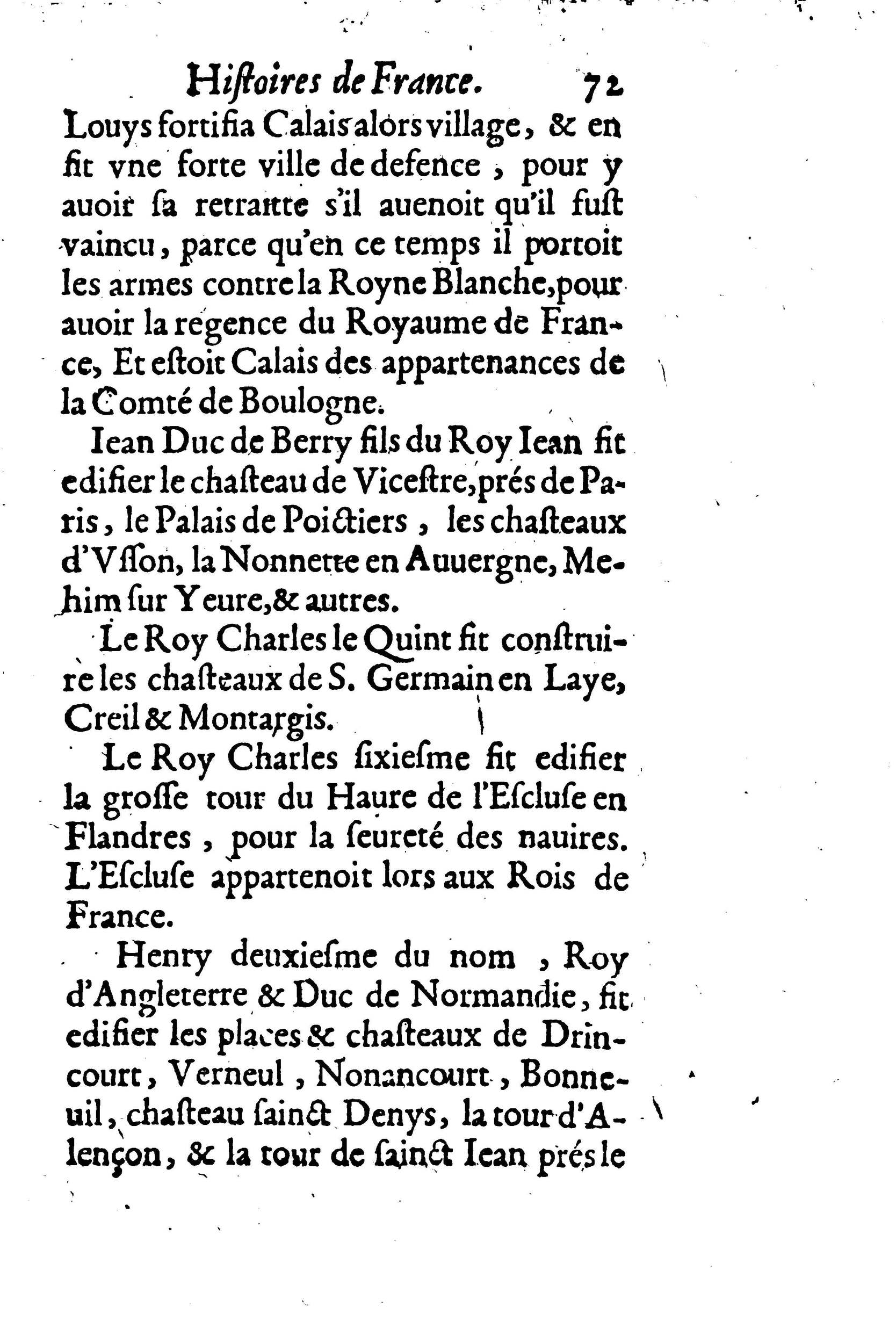 1633 - Jean Corrozet - Trésor des histoires de France - BM Lyon 1633 - Jean Corrozet - Trésor des histoires de France - BM Lyon