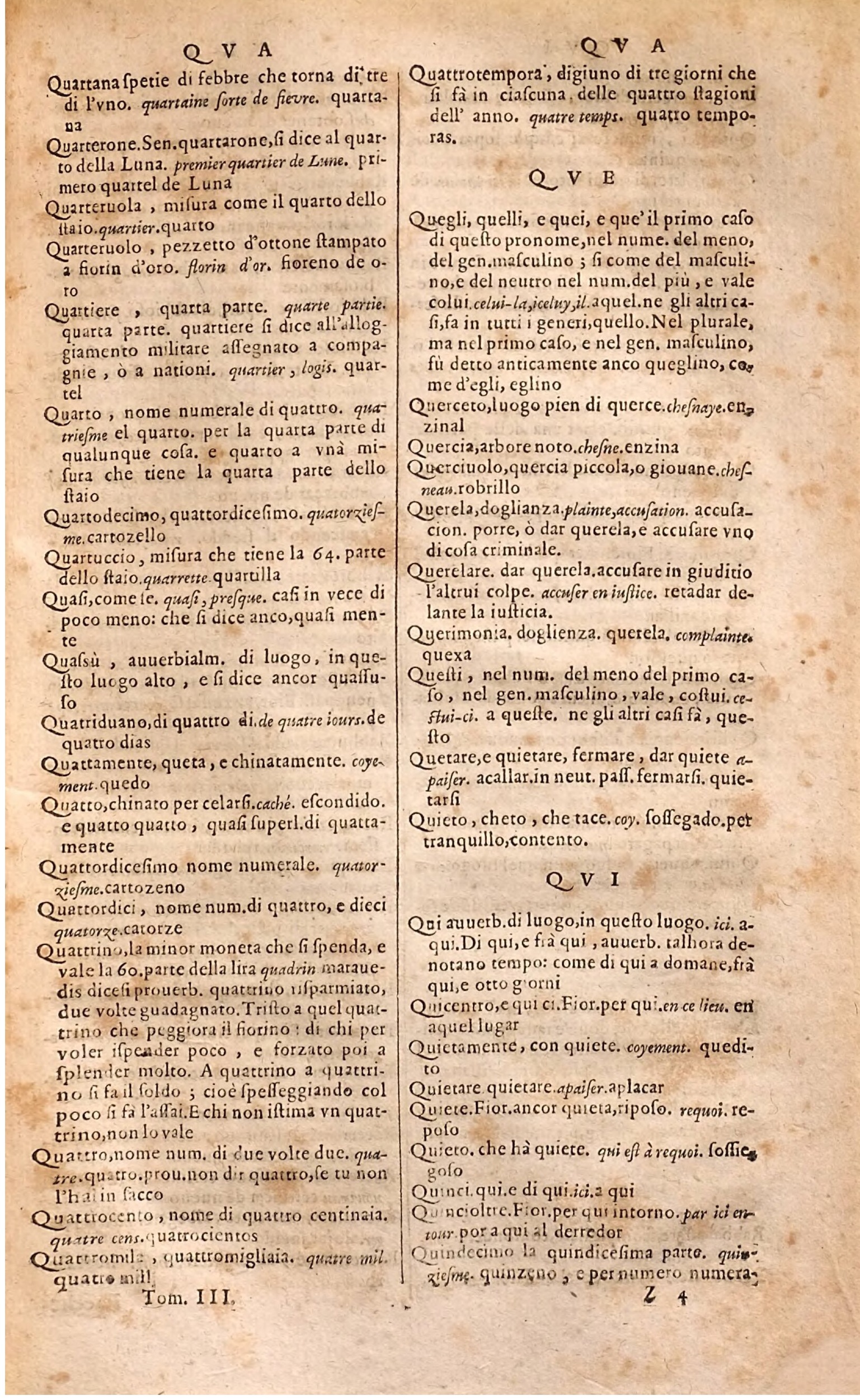 1627 - Jacques Crespin - Trésor des trois langues (Troisième partie) - Regensburg