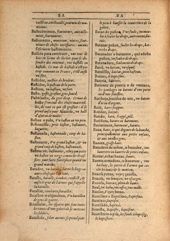 1607 - Marc Orry - Trésor des deux langues espagnole et française (Première et Seconde parties) - ÖNB Wien