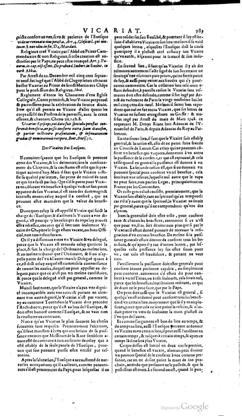1629 - Veuve Nicolas Buon - Trésor du droit français (21754 T. 3) - BM Lyon