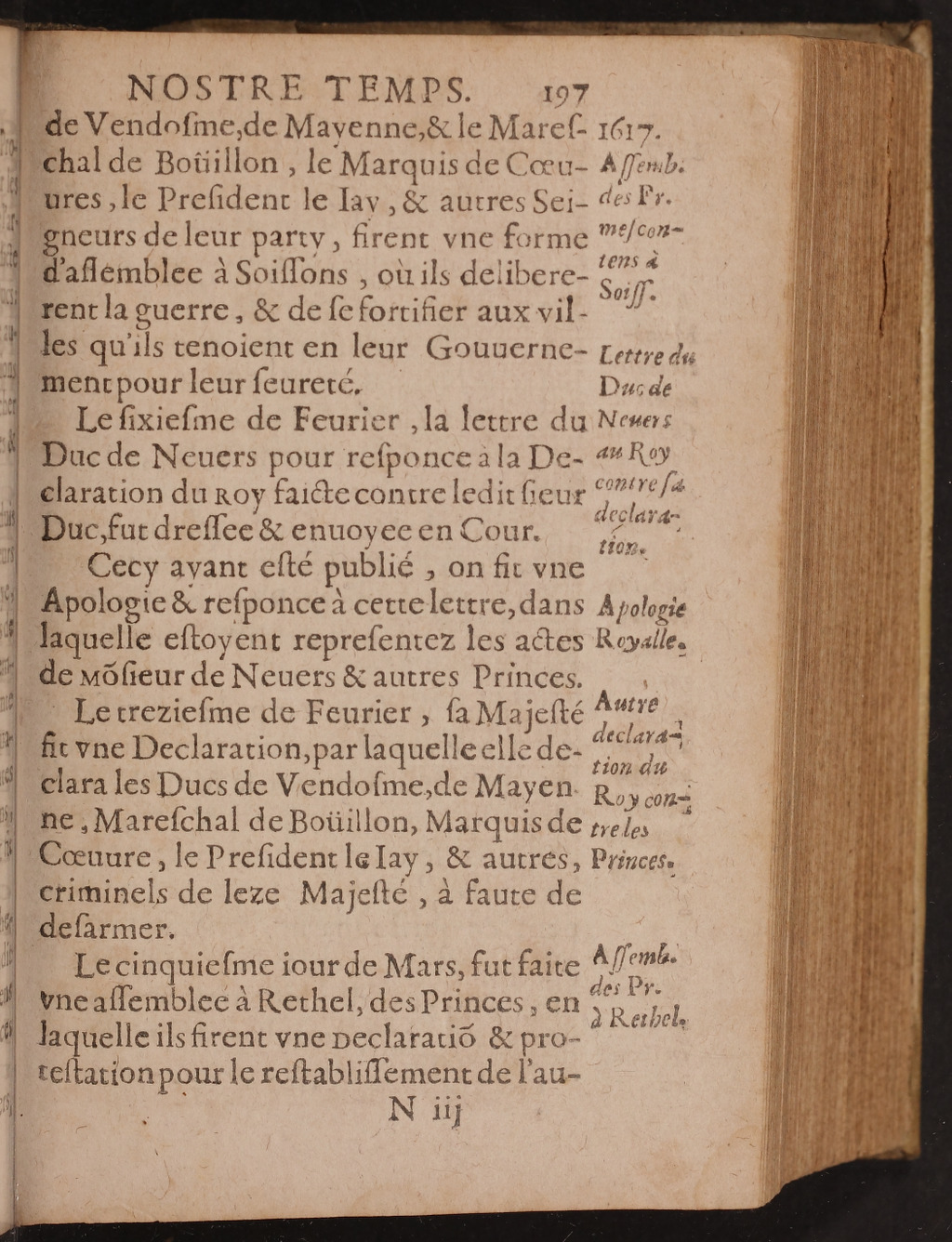 1626 - Joseph Bouillerot - Trésor de l’histoire générale de notre temps - BnF Arsenal