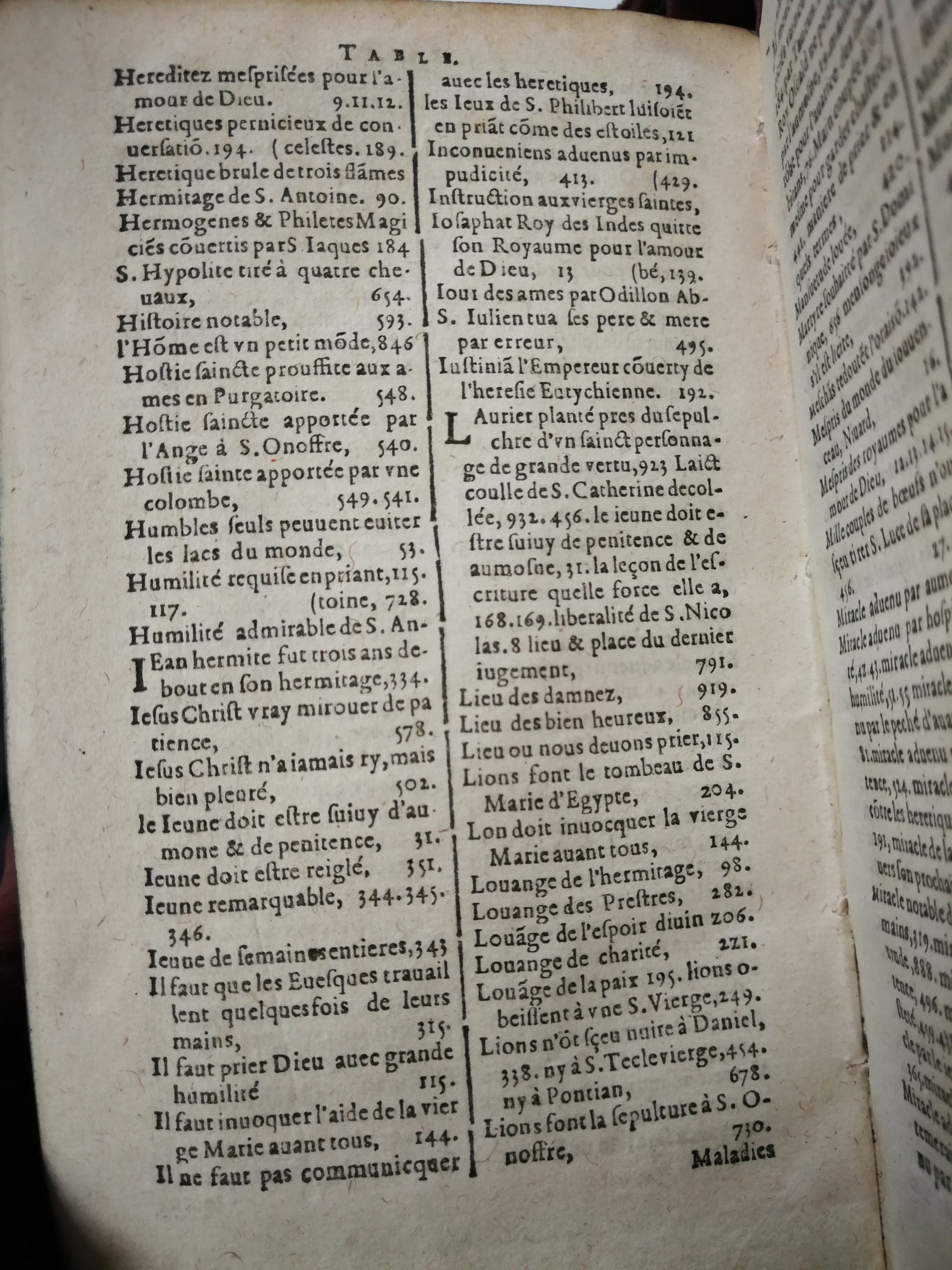1604 - Balthazar Bellère - Trésor sacré des hommes illustres - BU Lille