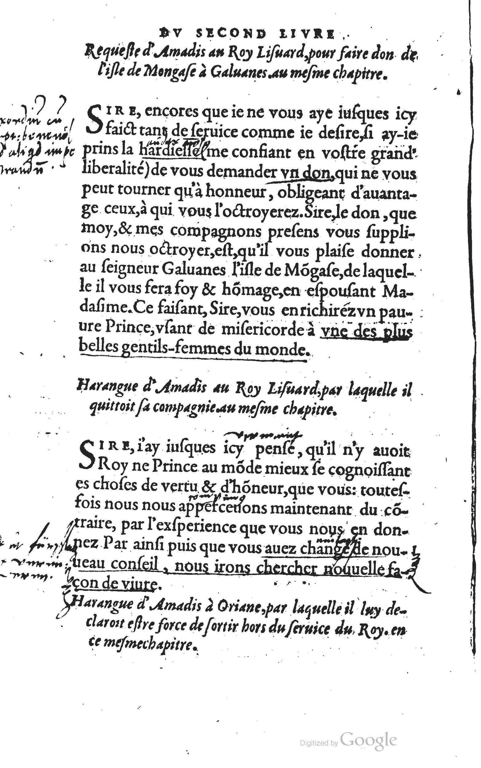 1560 - Vincent Sertenas et Gilles Robinot - Trésor des Amadis - British Library 1560 - Vincent Sertenas et Gilles Robinot - Trésor des Amadis - British Library