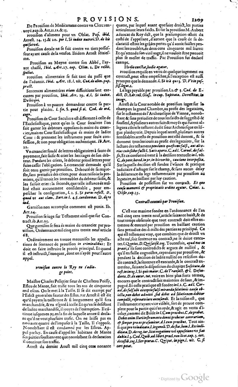 1629 - Veuve Nicolas Buon - Trésor du droit français (21754 T. 2) - BM Lyon 1629 - Veuve Nicolas Buon - Trésor du droit français (21754 T. 2) - BM Lyon