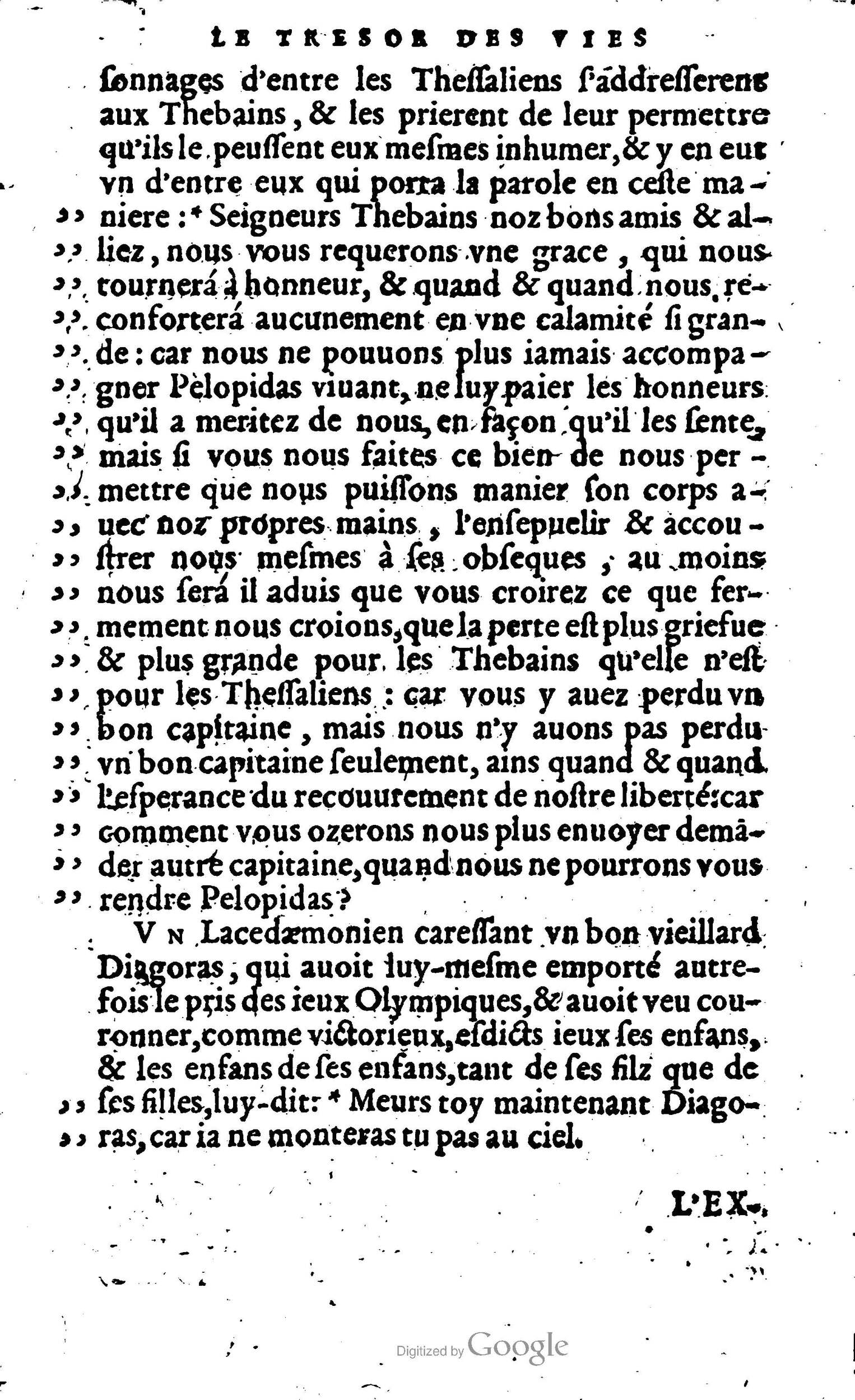 1568 - Willem Silvius - Trésor des vies de Plutarque - Anvers Plantin-Moretus