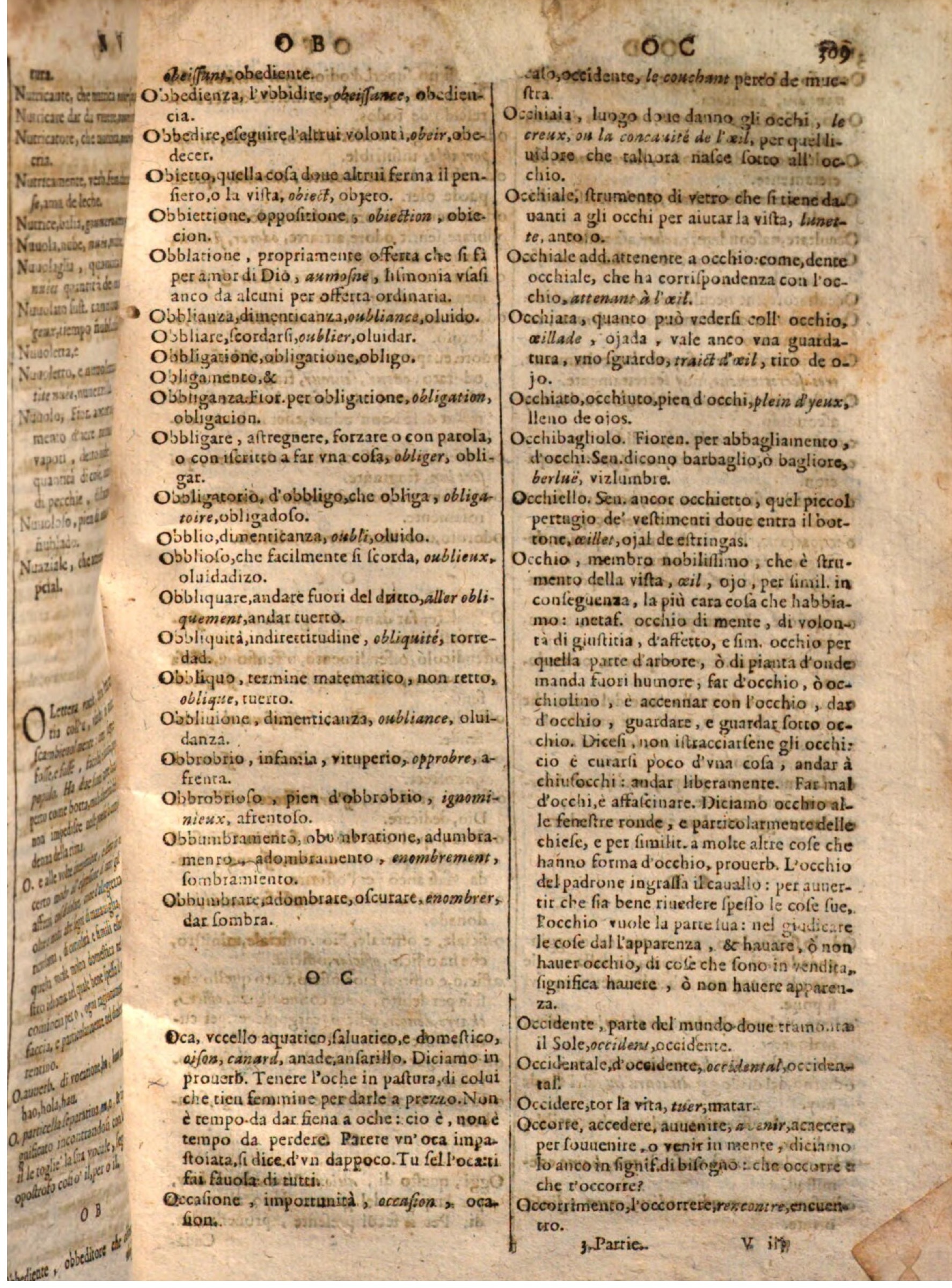 1644 - Jacques Crespin - Trésor des trois langues - Passau 1644 - Jacques Crespin - Trésor des trois langues - Passau