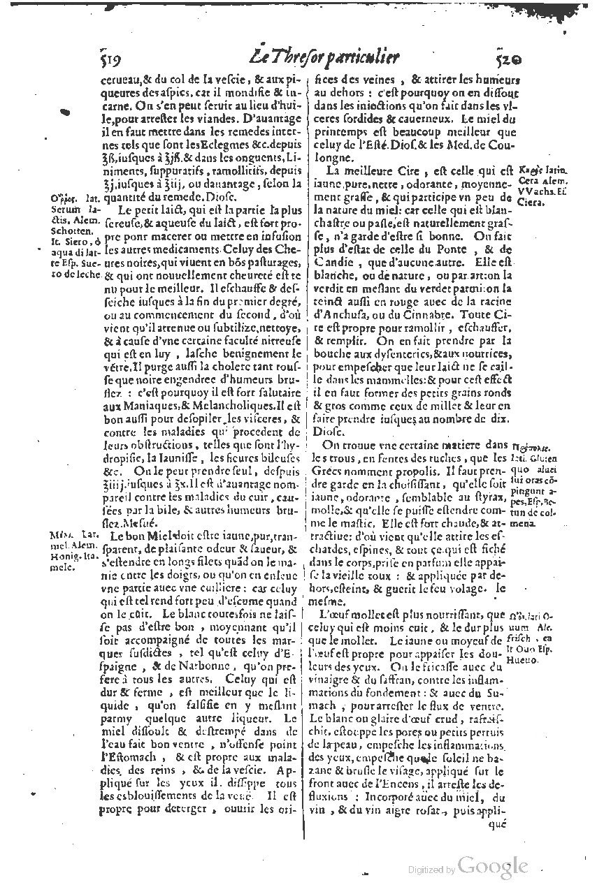 1616 - Étienne Gamonet - Grand trésor ou dispensaire - BSB Munich