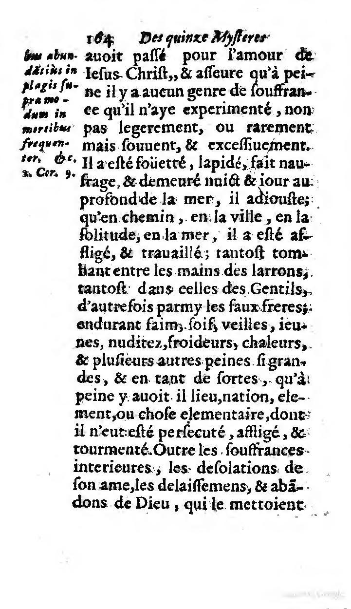1646 - Jean Piot - Trésor inestimable de Saint-Joseph - BNC Rome