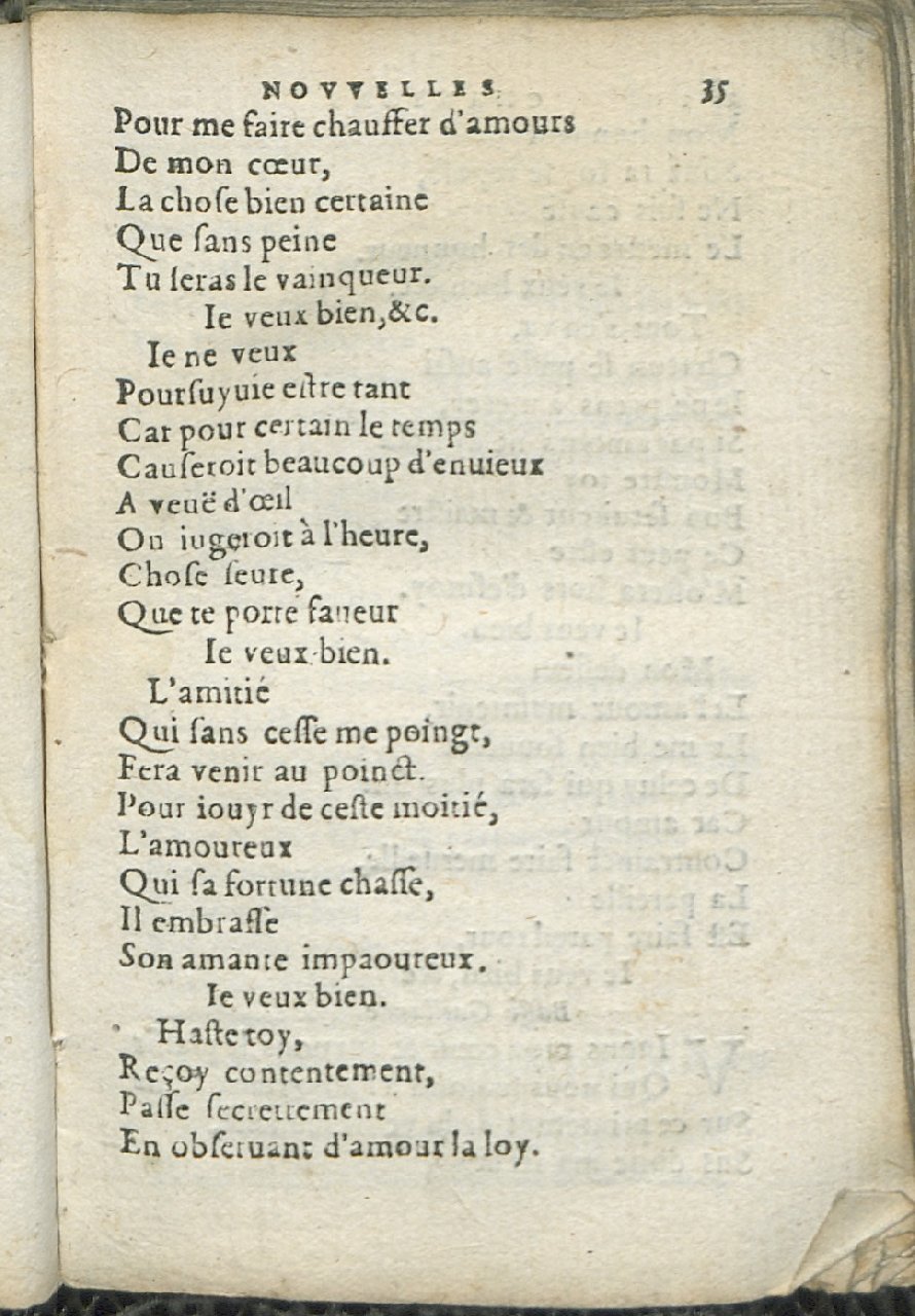 1575 - Pierre Brenouzet - Trésor de tous les recueils de chansons, tant amoureuses, rustiques, que musicales - Det KLG Copenhague
