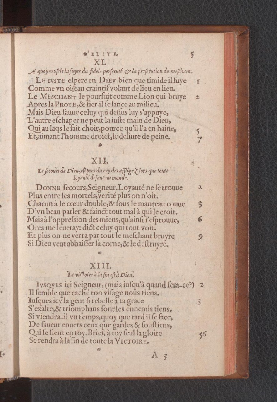 1577 - Jean de Laon - Trésor des 150 psaumes de David - Genève
