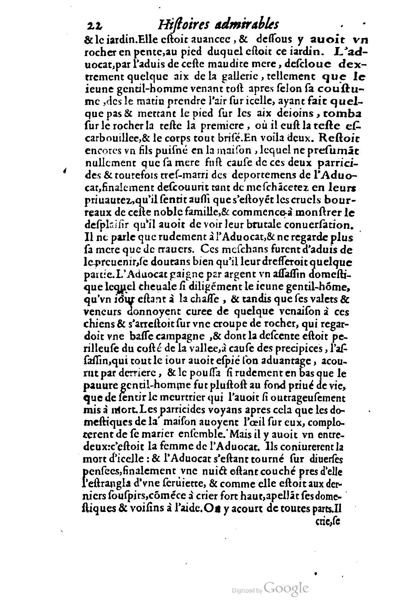 1620 - Samuel Crespin - Trésor d’histoires admirables et mémorables - BCU Lausanne