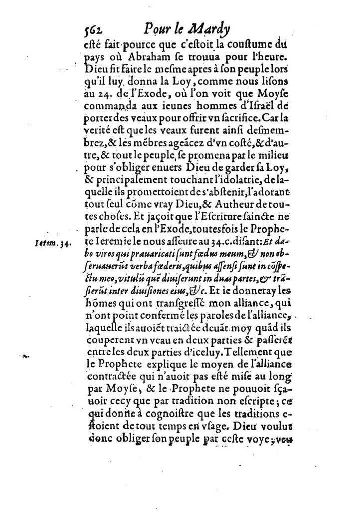 1607 - Nicolas Du Fossé - Trésor quadragésimal - T 02 - BM Lyon