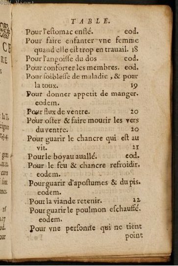 1586 - Benoît Rigaud - Trésor des fleurs et secrets de médecine - Université Paris Cité