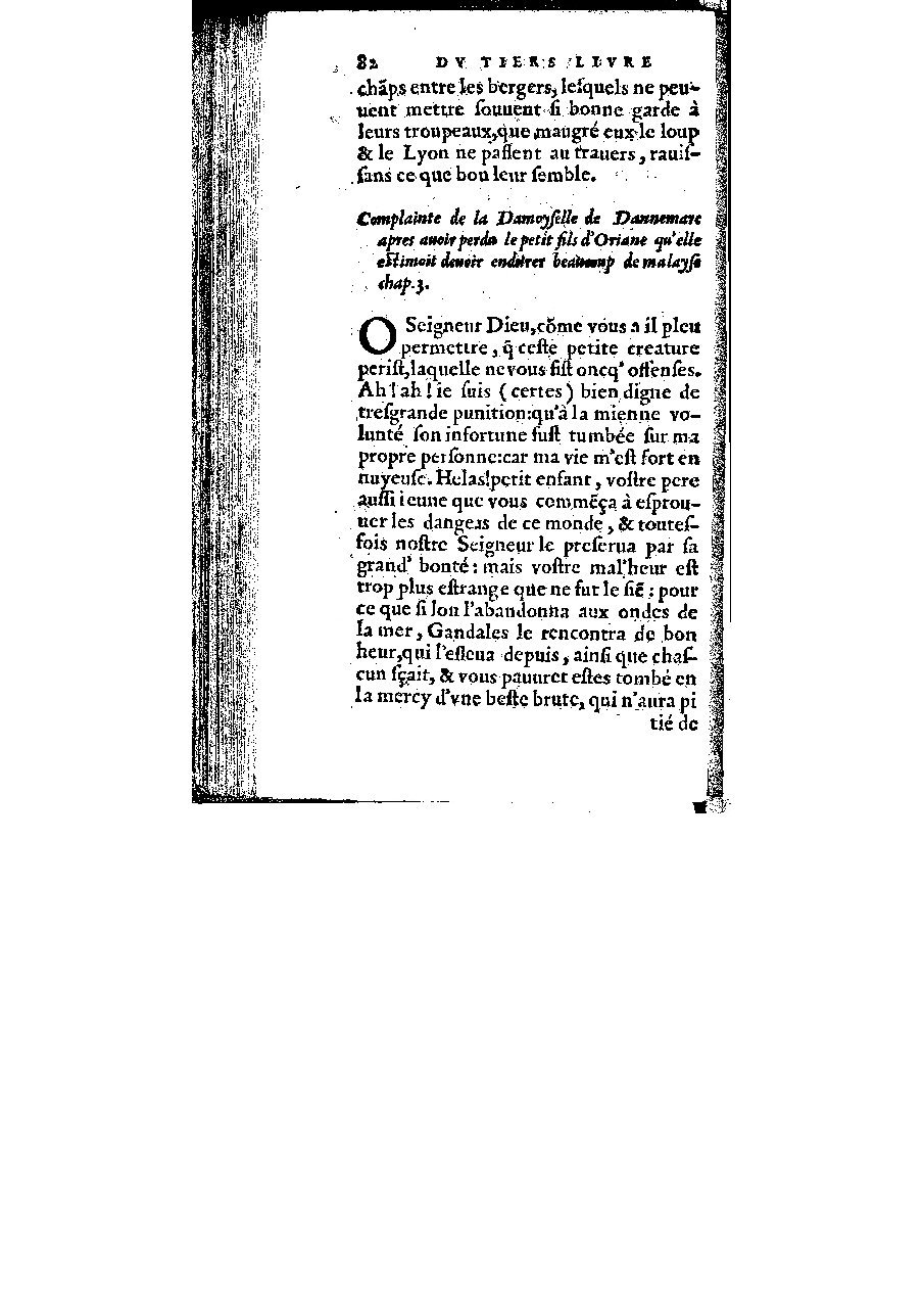 1572 - Veuve Gabriel Cotier - Trésor des Amadis - BM Lyon