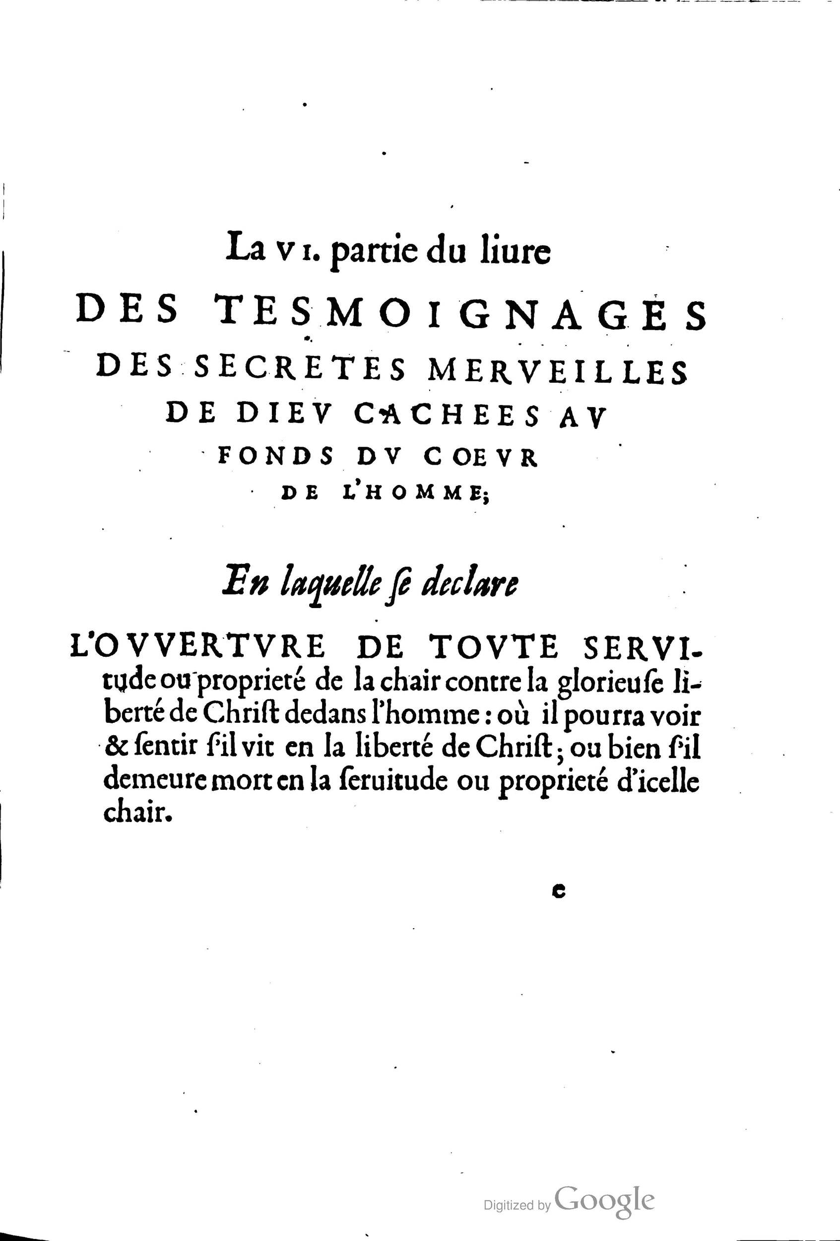 1581c. - Christophe Plantin - Le Livre des témoignages du Trésor caché au champ - Amsterdam 1581c. - Christophe Plantin - Le Livre des témoignages du Trésor caché au champ - Amsterdam