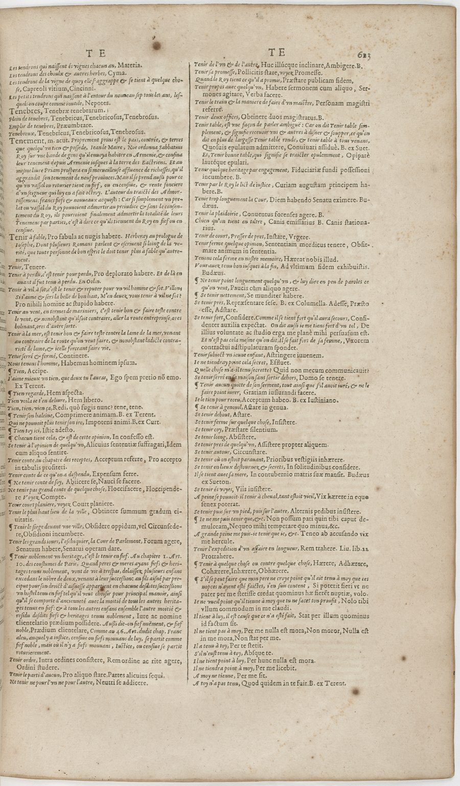 1606 - David Douceur - Trésor de la langue française - BnF