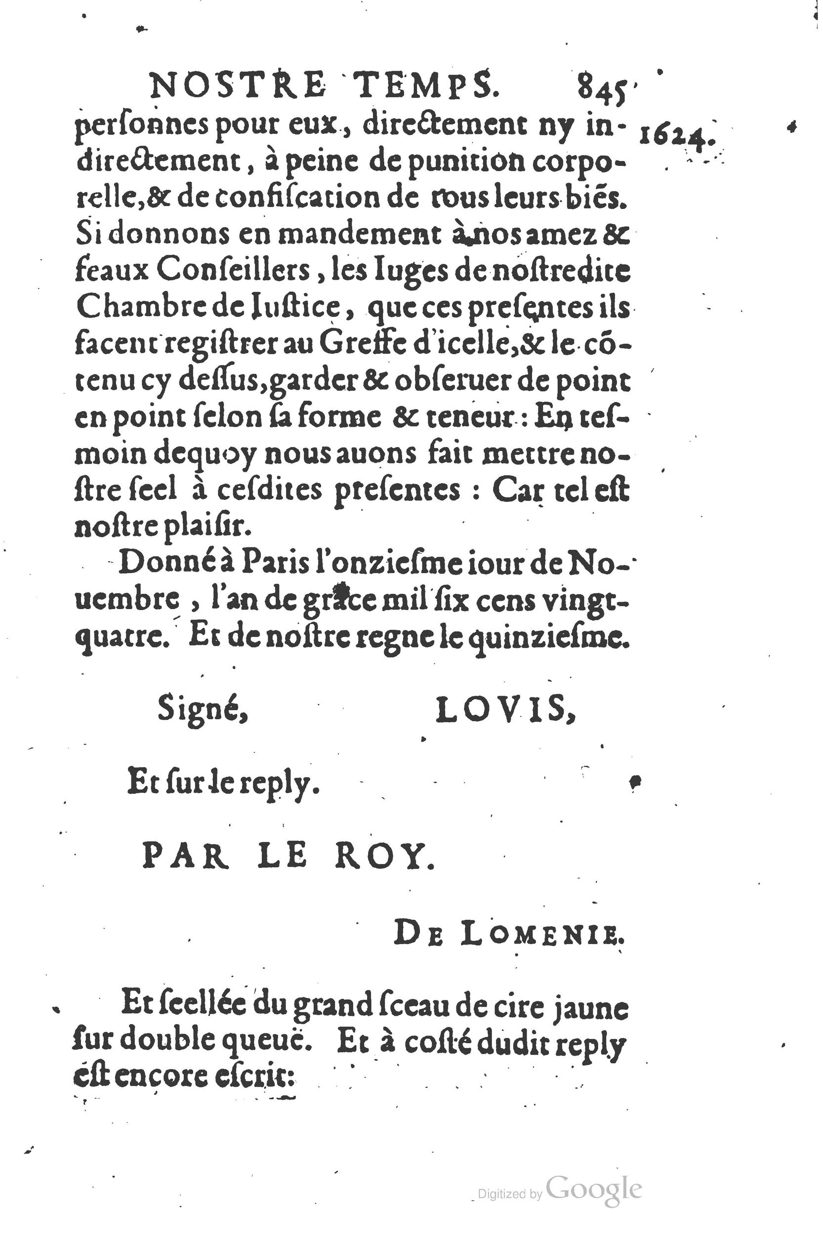 1626 - Joseph Bouillerot - Trésor de l’histoire générale de notre temps - BSB Munich