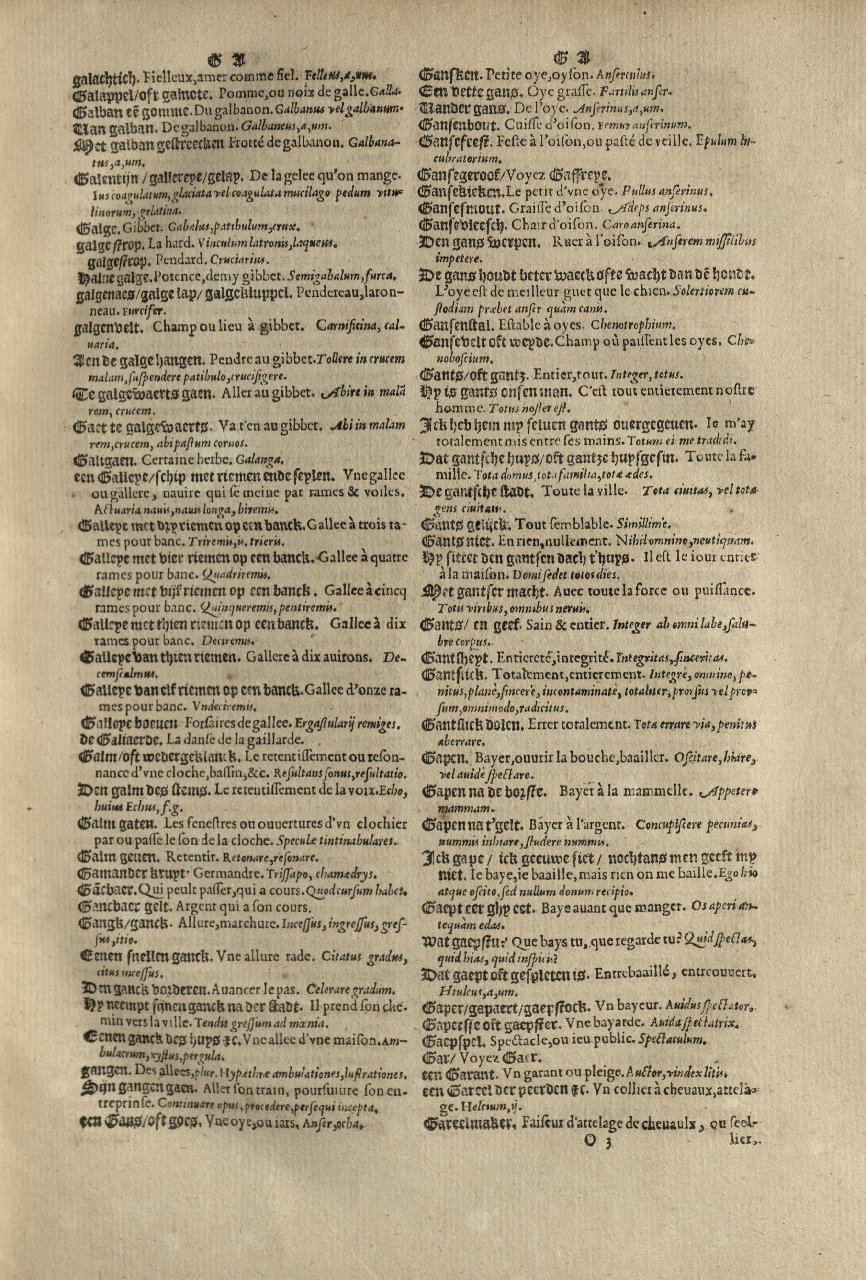 1573 - Christophe Plantin - Trésor du langage bas-allemand - Greifswald 1573 - Christophe Plantin - Trésor du langage bas-allemand - Greifswald