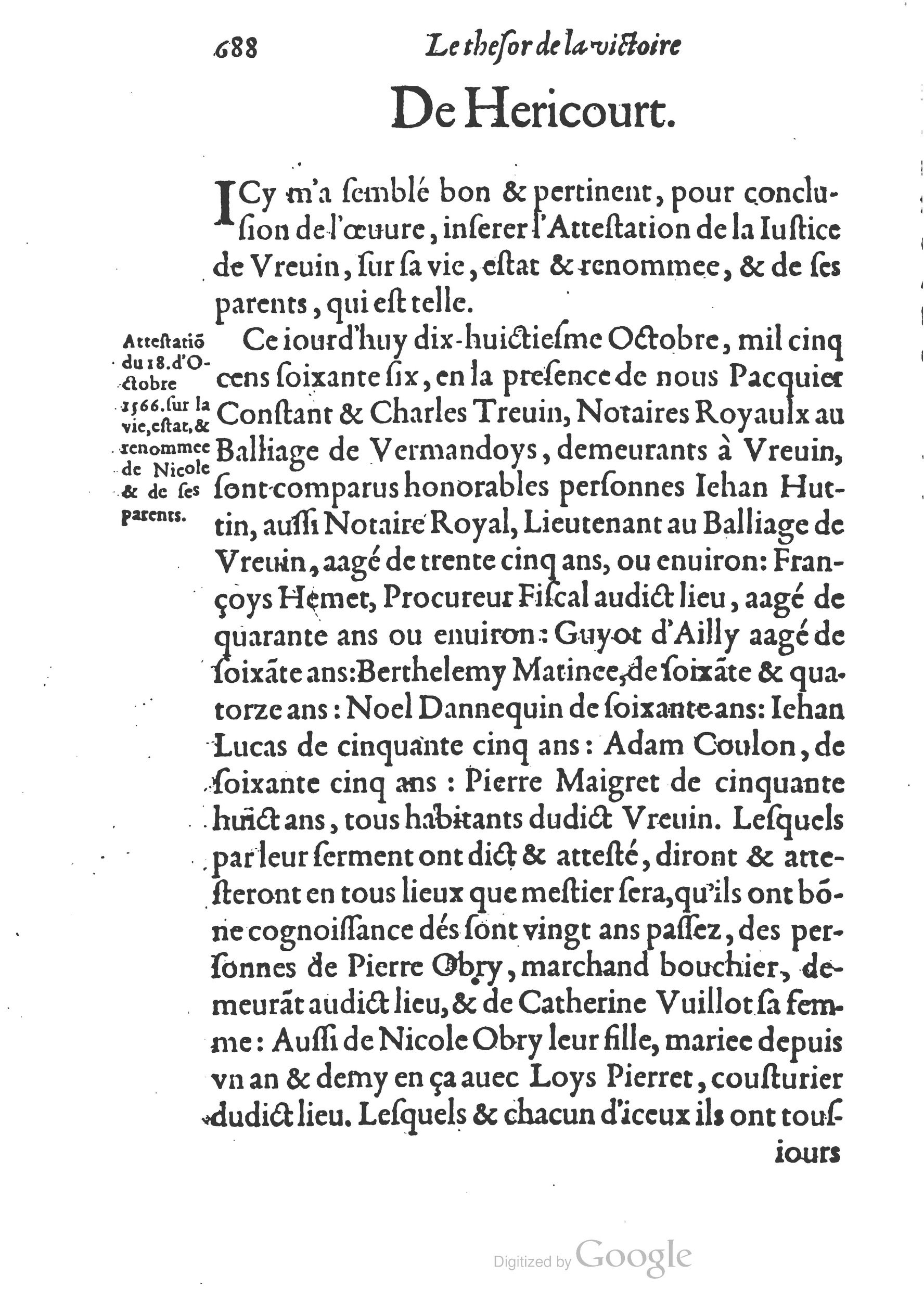 1578 - Nicolas Chesneau - Trésor et entière histoire de la triomphante victoire du corps de Dieu sur l’esprit malin - British Library 1578 - Nicolas Chesneau - Trésor et entière histoire de la triomphante victoire du corps de Dieu sur l’esprit malin - British Library