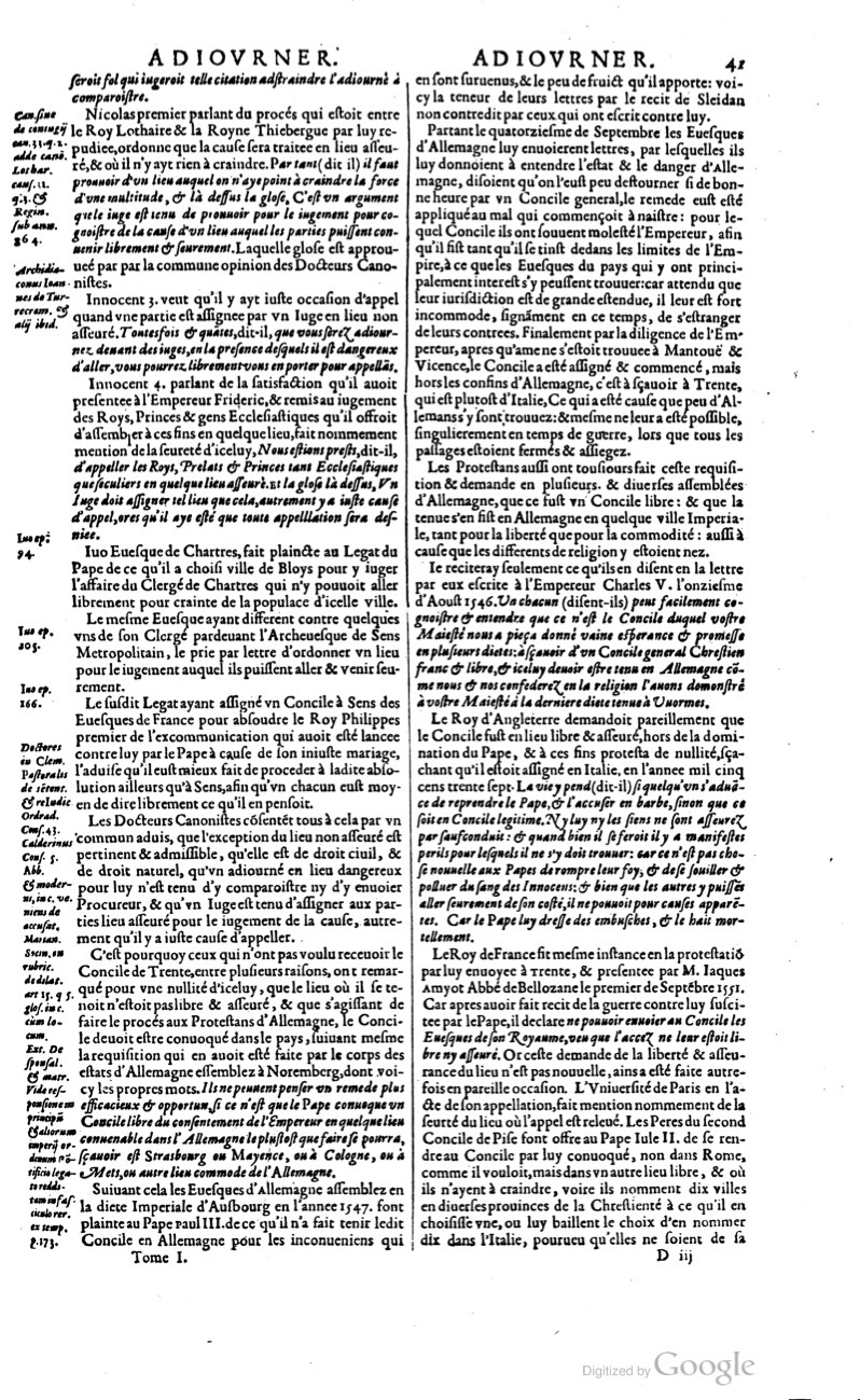 1629 - Veuve Nicolas Buon - Trésor du droit français (21754 T. 1) - BM Lyon